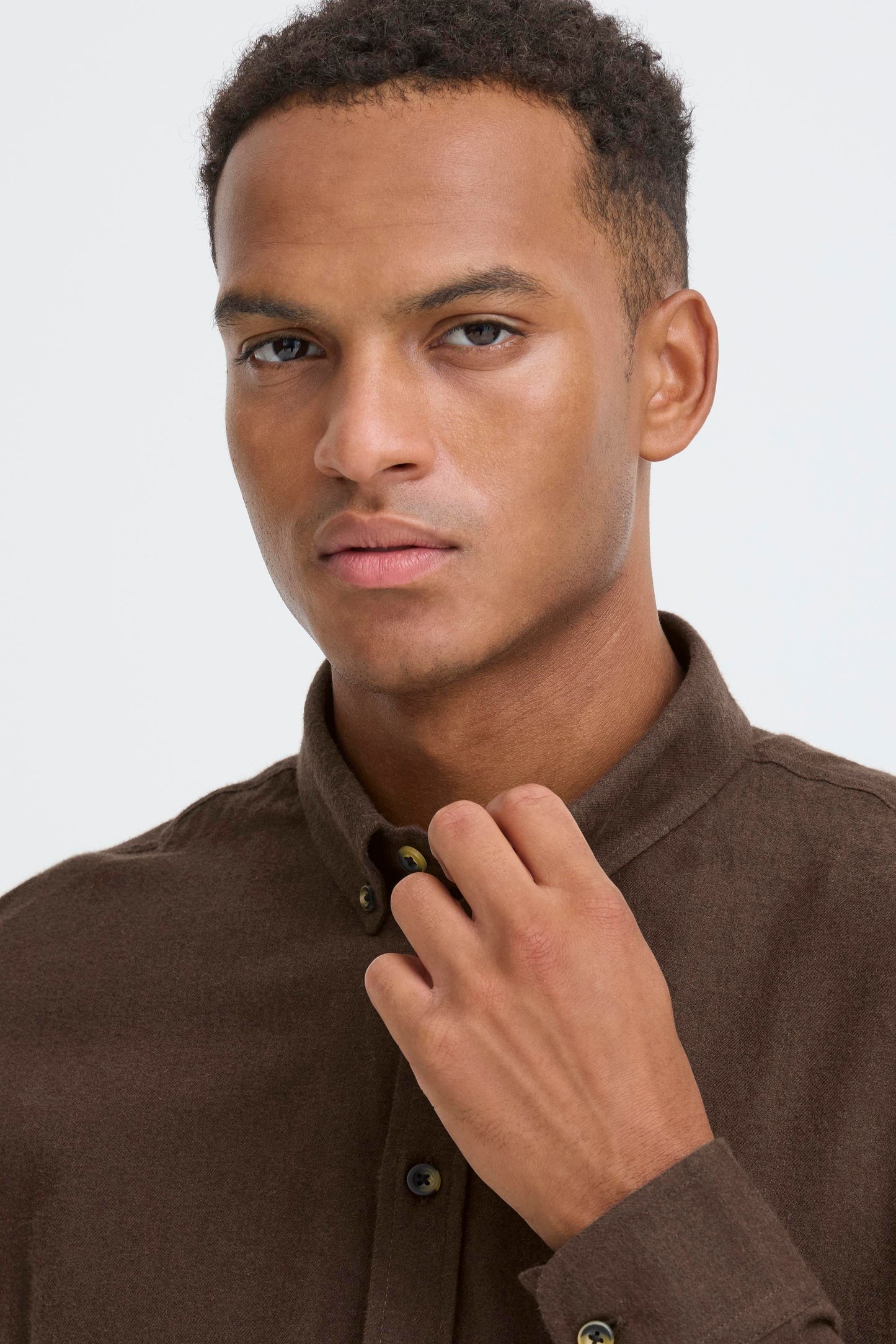 Bhburley Shirt Noos (Slate Black)