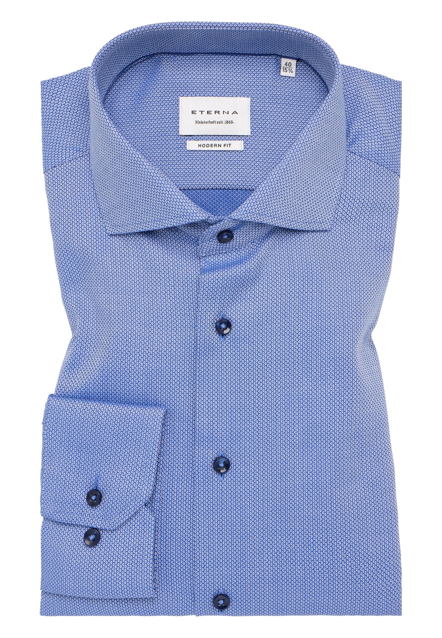 Hemd Langarm (Blau)