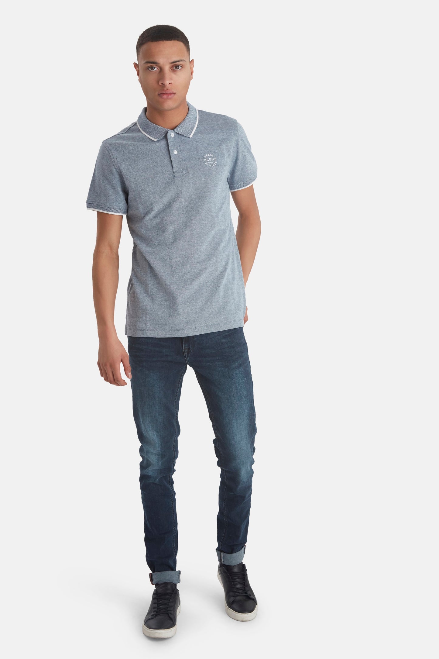 Bhnate Polo Noos (Denim Blue)