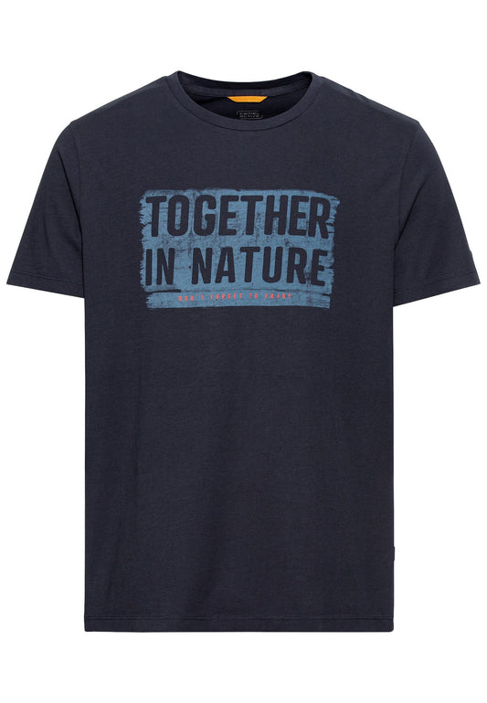 Jersey T-Shirt aus zertifiziertem Organic Cotton (Night Blue)