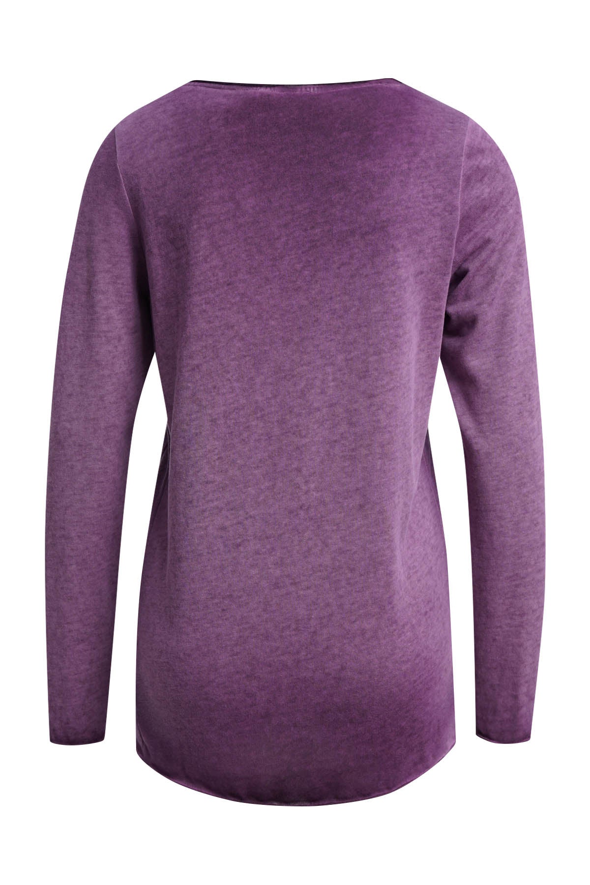 Basic Knit Pullover (Plum)