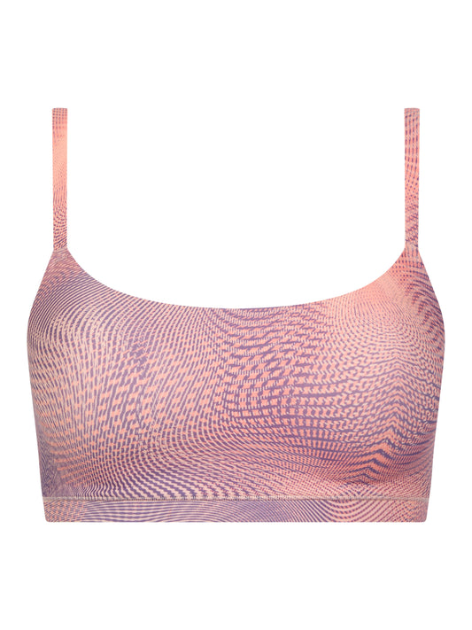 SOFTSTRETCH Bustier mit Soft Cups (Iris Print)
