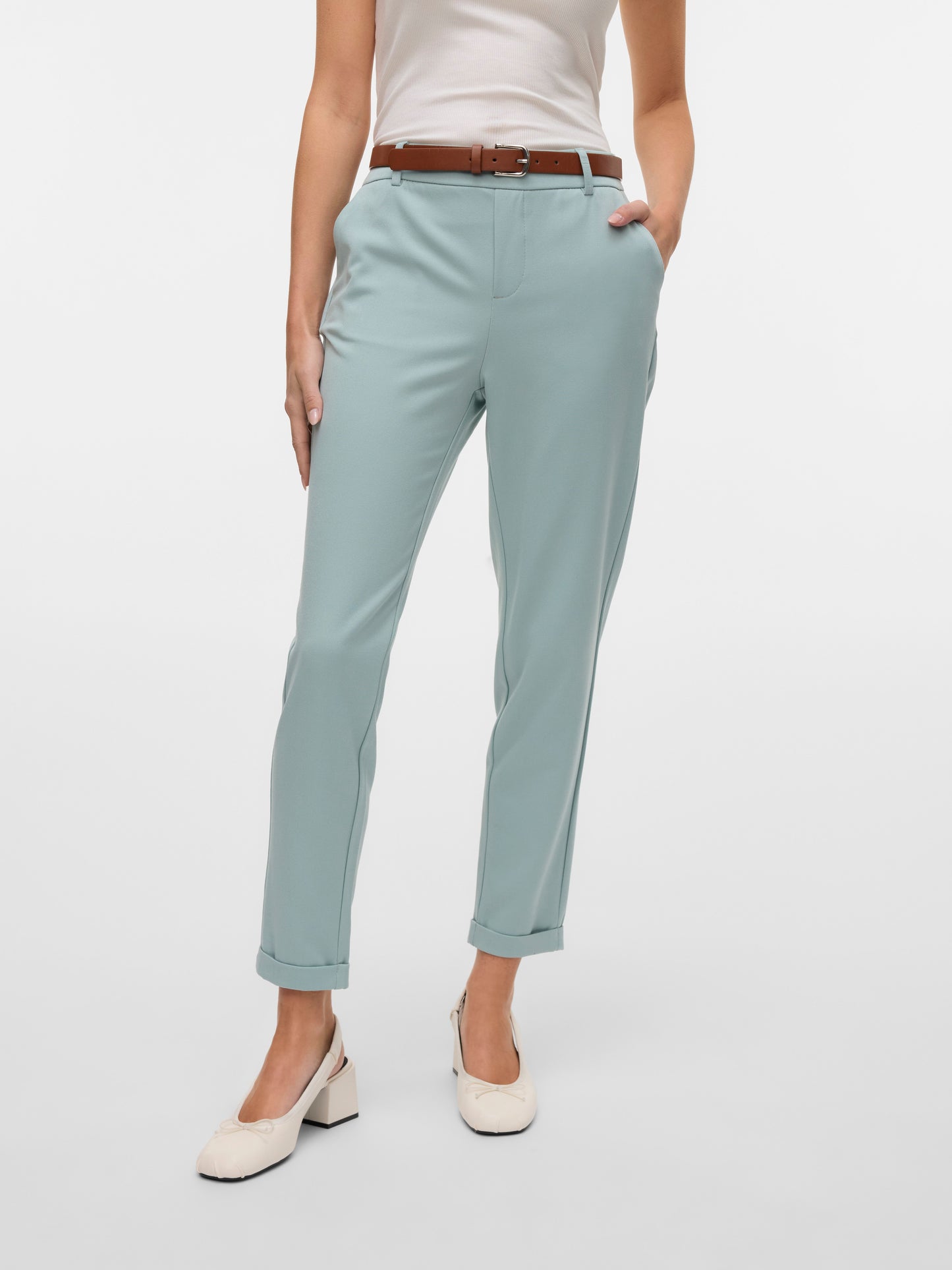 Vmmaya Mw Loose Solid Pant Noos (Gray Mist)
