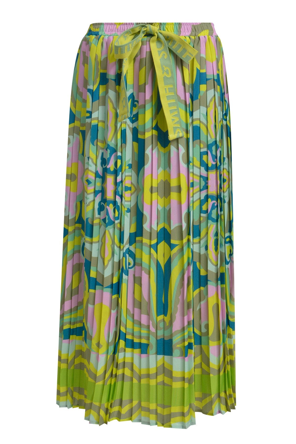 Plissee Skirt (Lime Print)