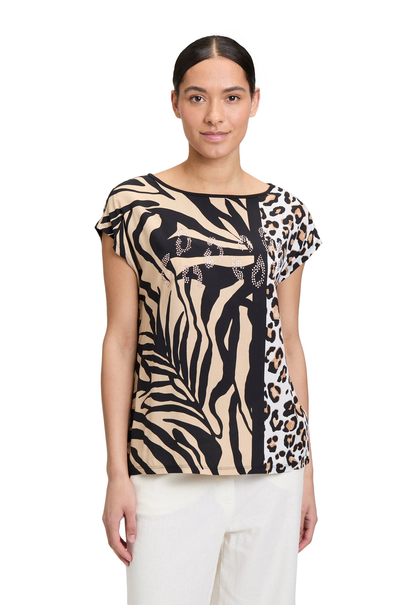 Casual-Shirt (Black/brown)
