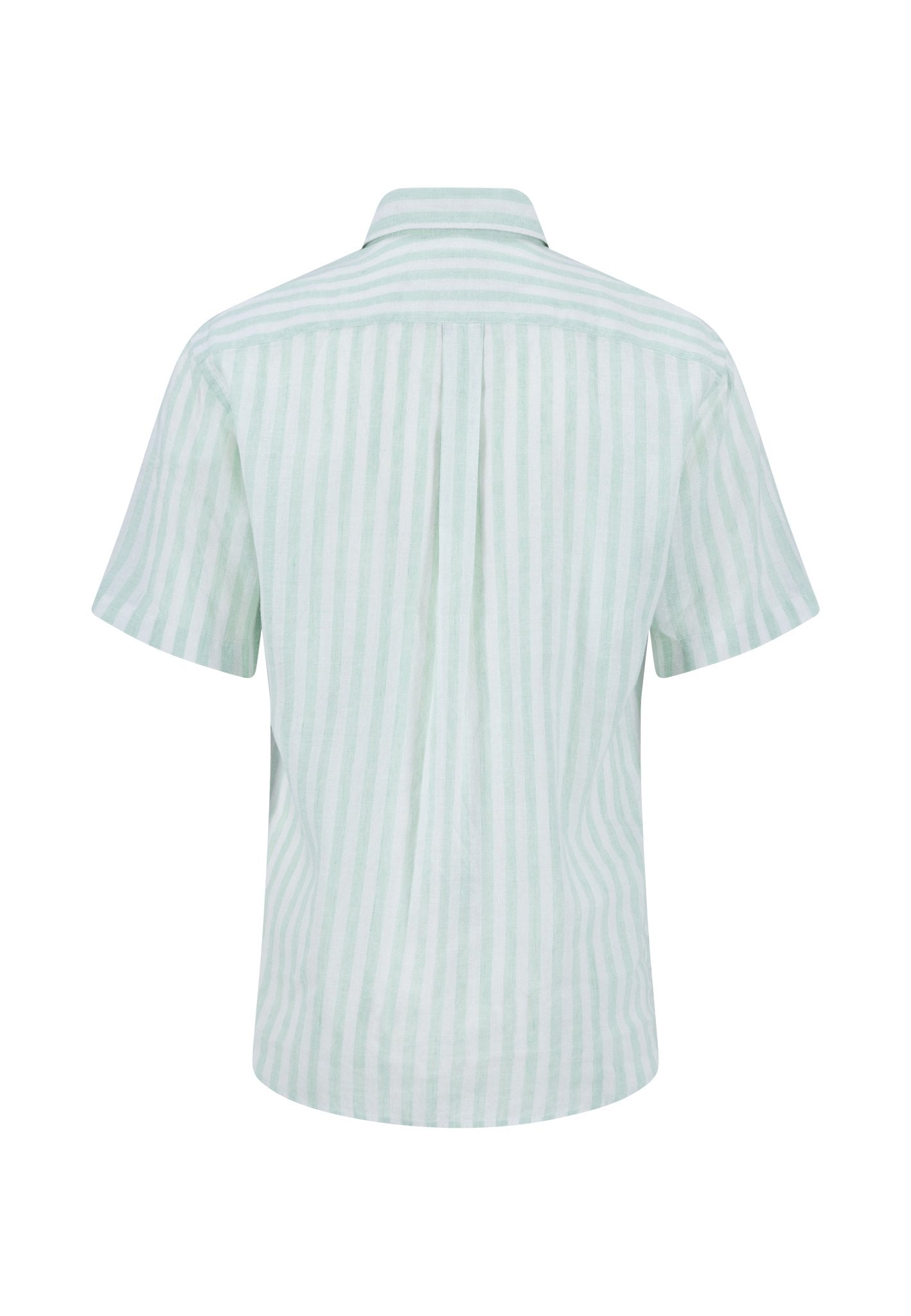Summer Linen Stripes, B.D., 1/2 (Minty Green)