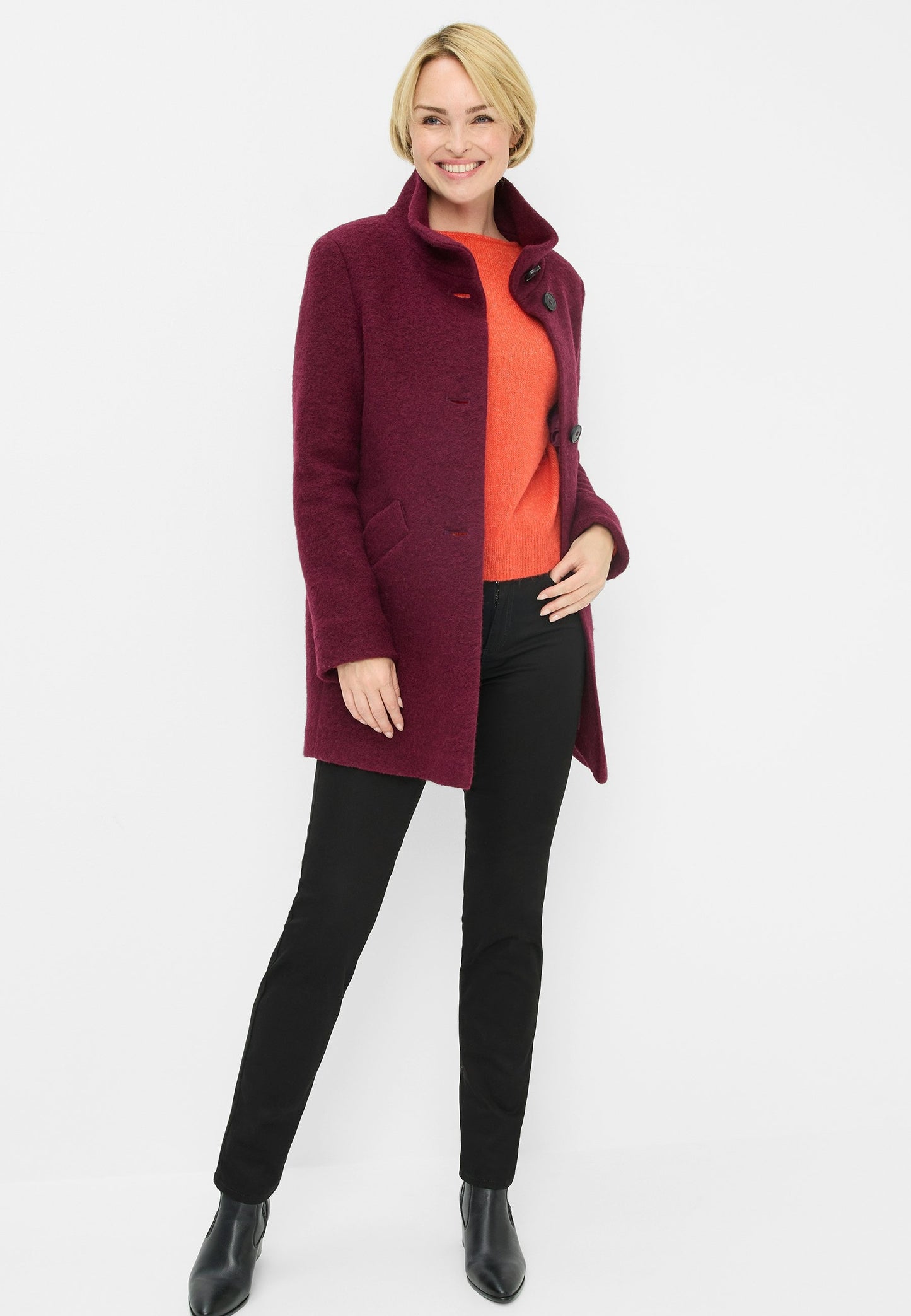 Strickjacke (Rot)
