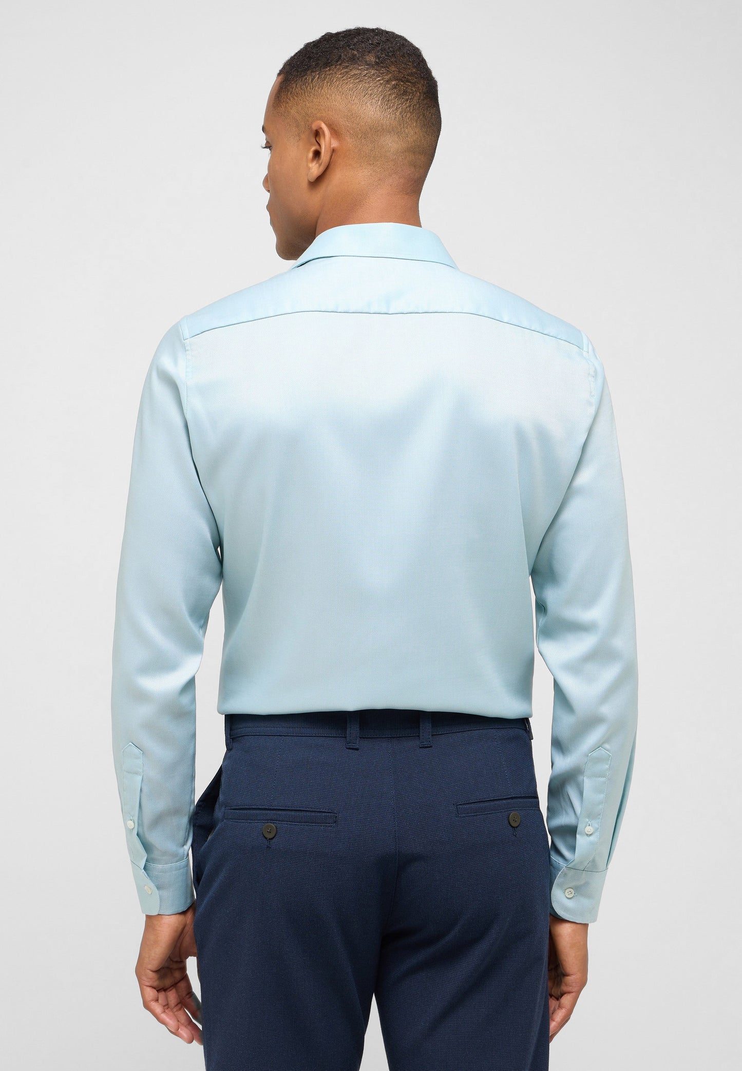 Performance Shirt Natté-Stretch Langarm (Grün)