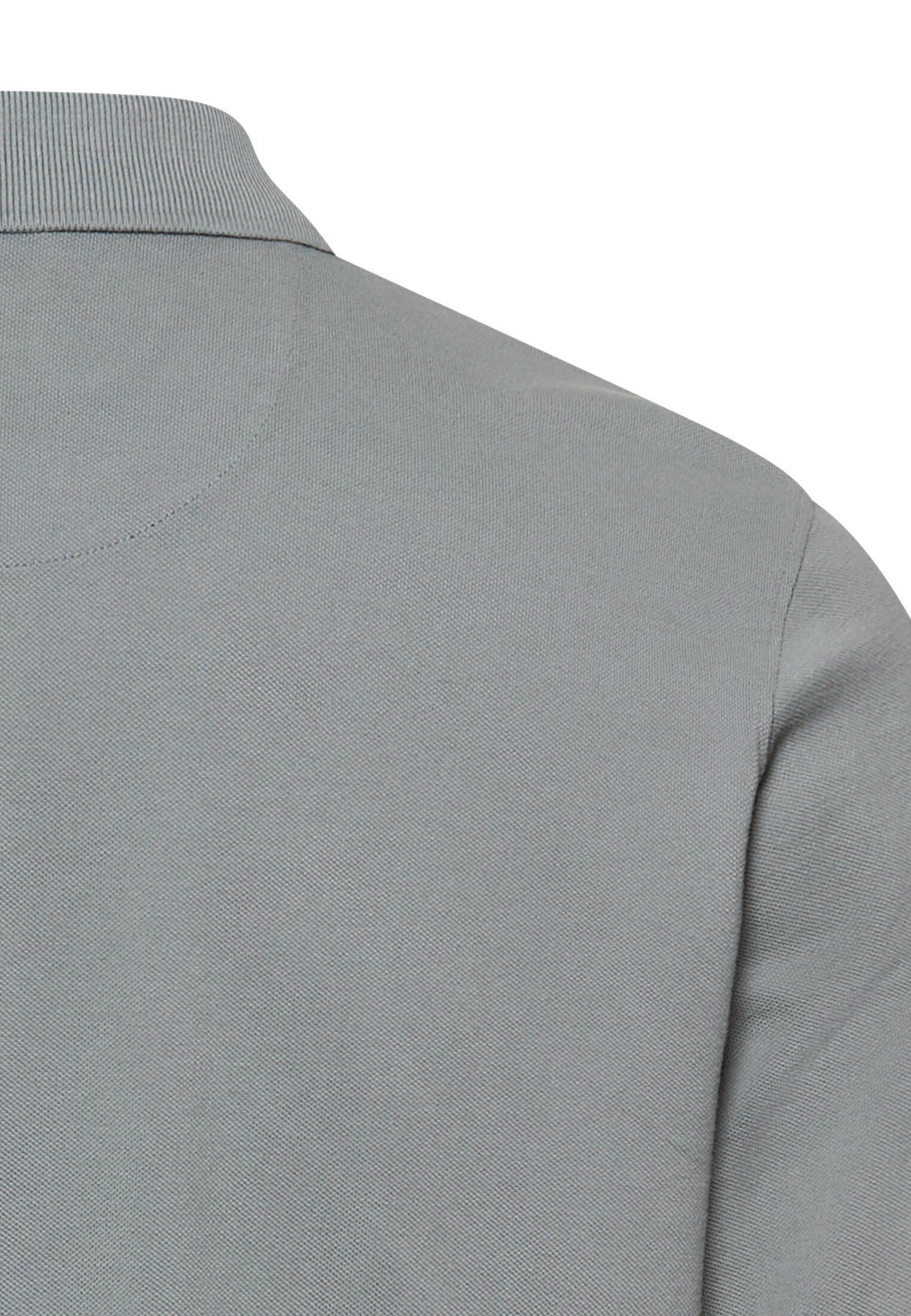 Poloshirt aus reiner Baumwolle (Stormy Blue)