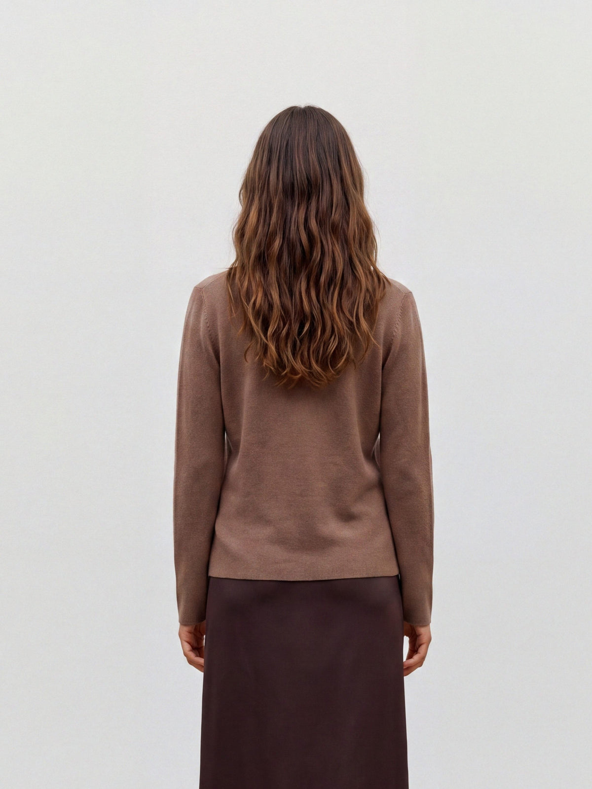 Vmmille Ls V-neck Cardigan Noos (Cocoa Brown)