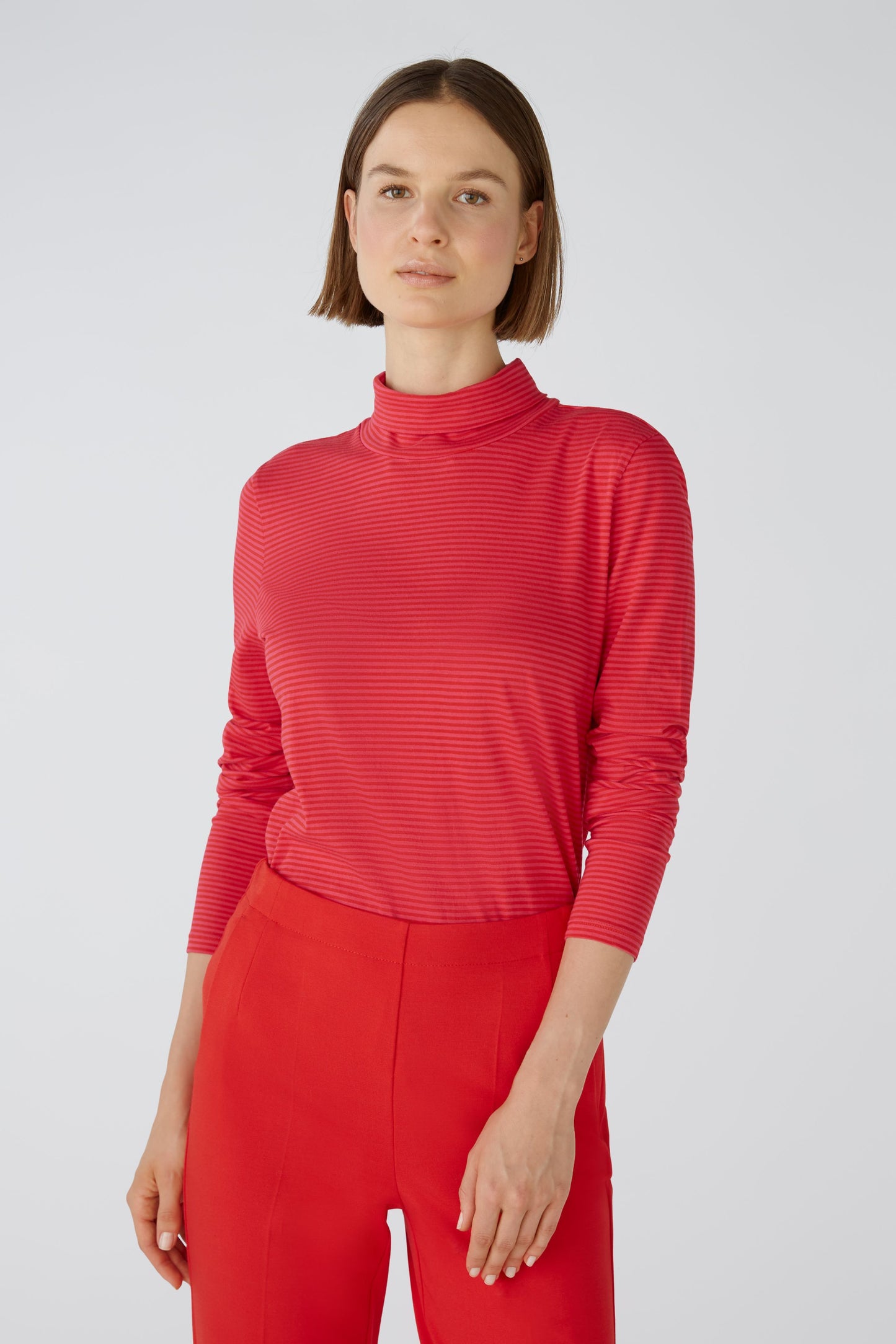 Langarmshirt 100% Organic Cotton (Red Rose)