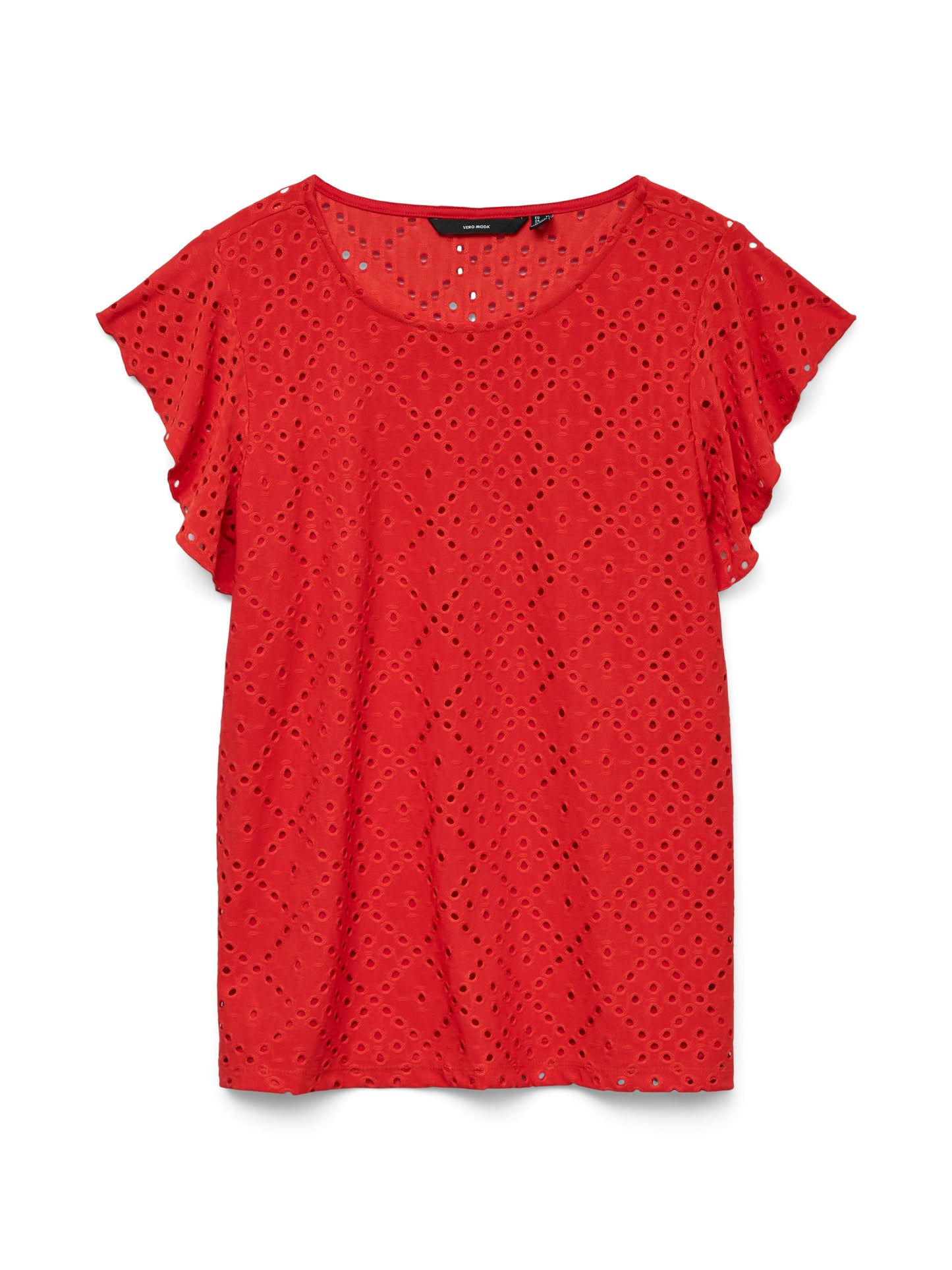 Vmtassa Sl Frill Top Noos (Fiery Red)