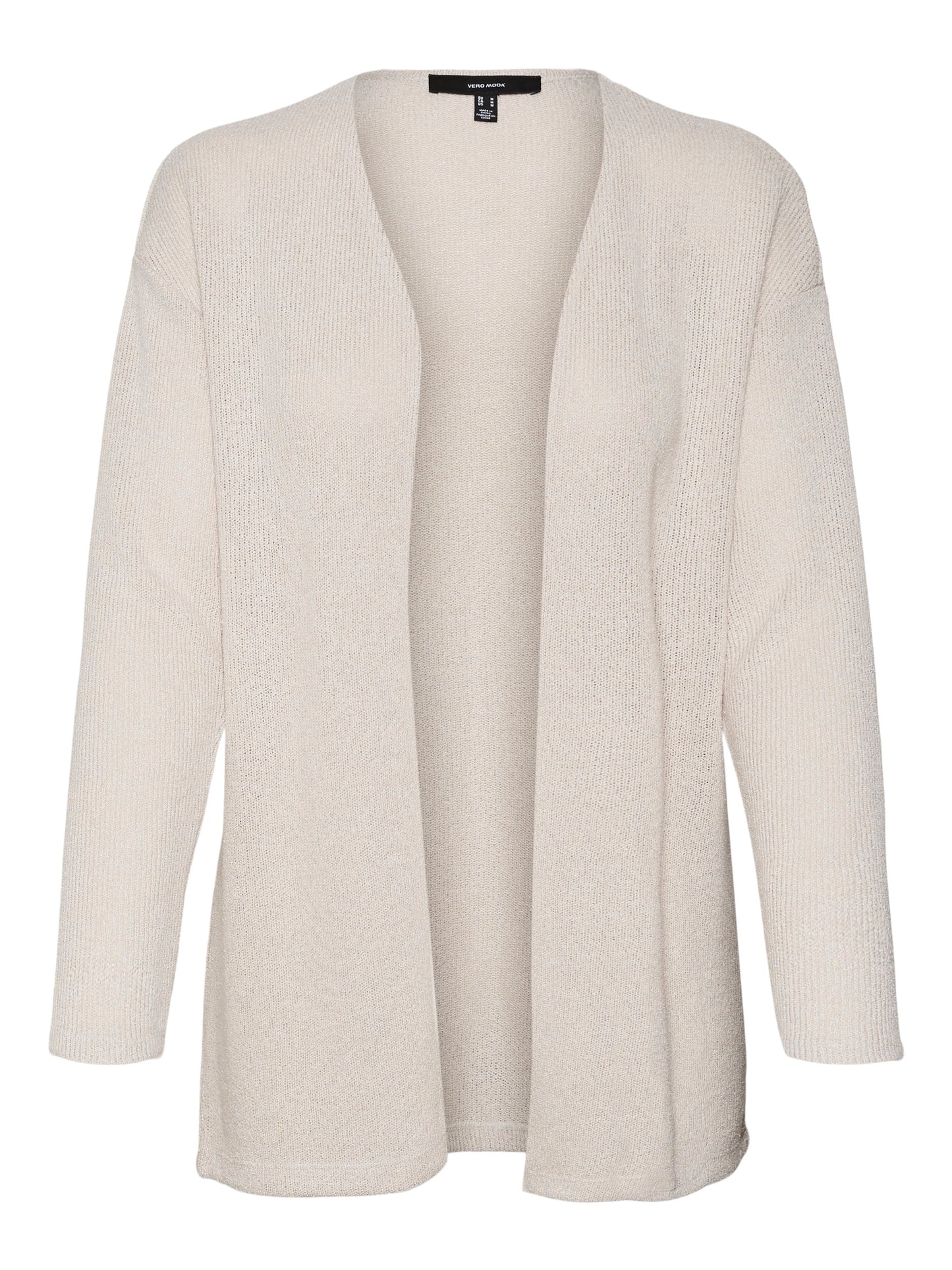 Vmeddie Ls Open Cardigan Ga (Oatmeal)