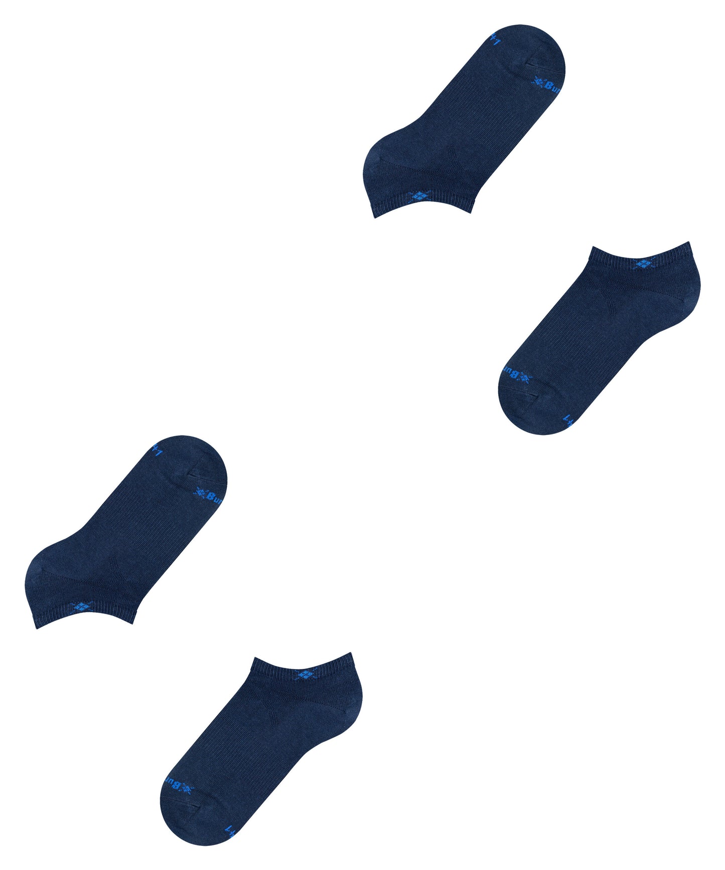 Sneakersocken Everyday 2-Pack (Marine)