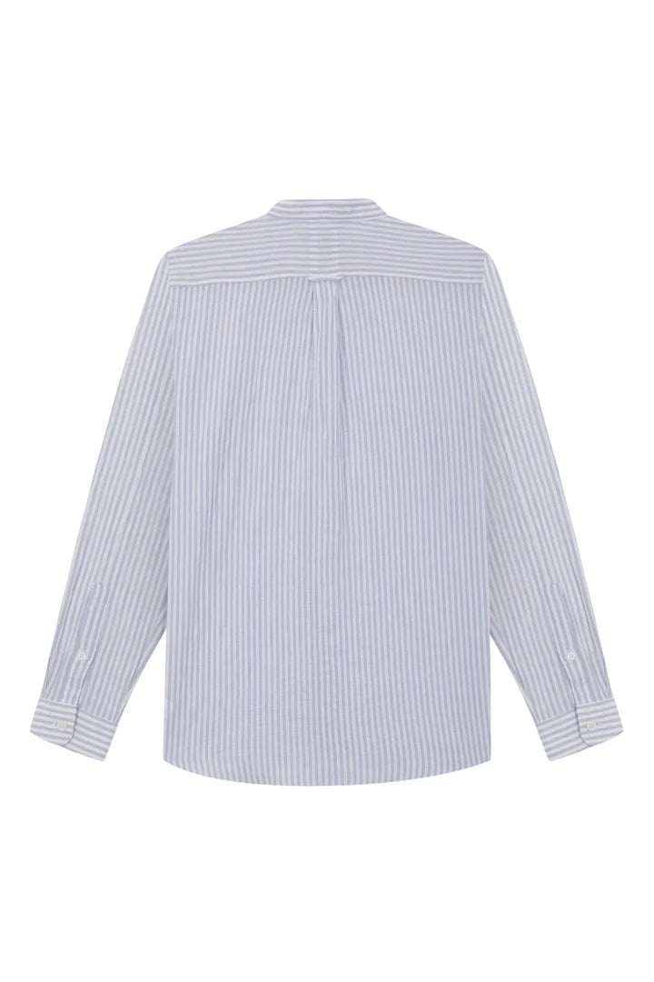 crinkle stripe shirt