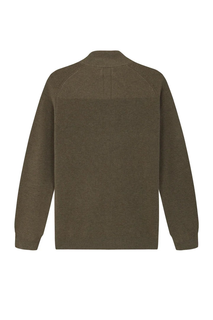 Knit zip jacket