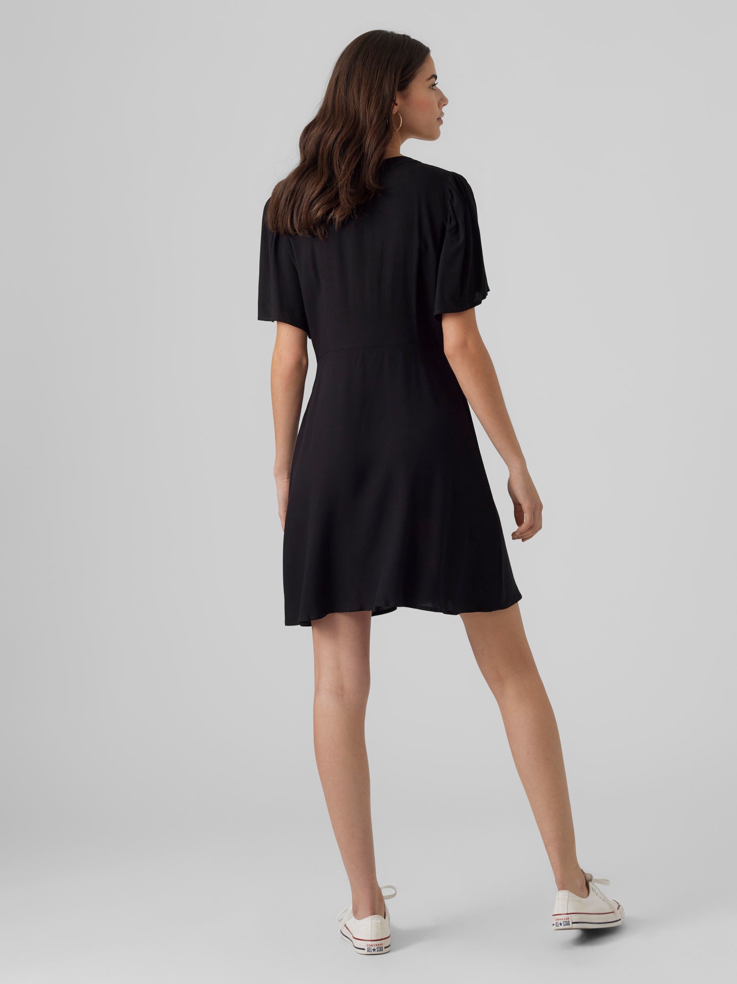 Vmalba Ss Short Dress Wvn Ga Noos (Black)