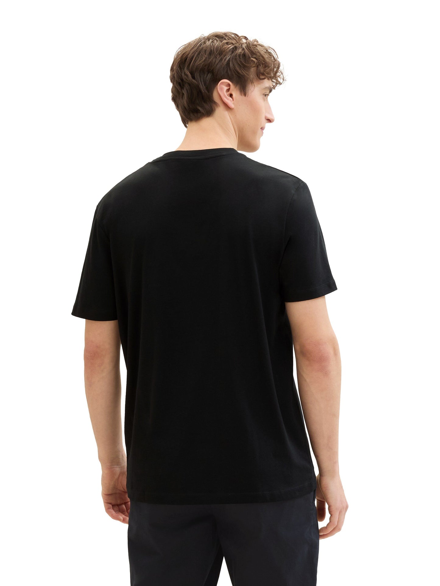 T-Shirt mit Motivprint (Black)