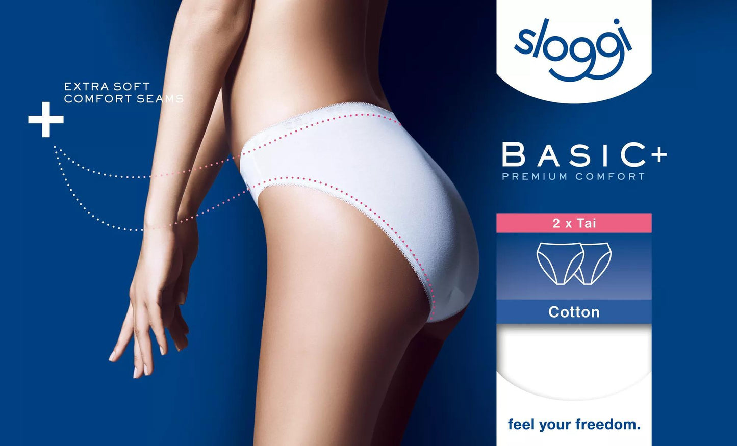 sloggi Basic+ Tai 2P (White)