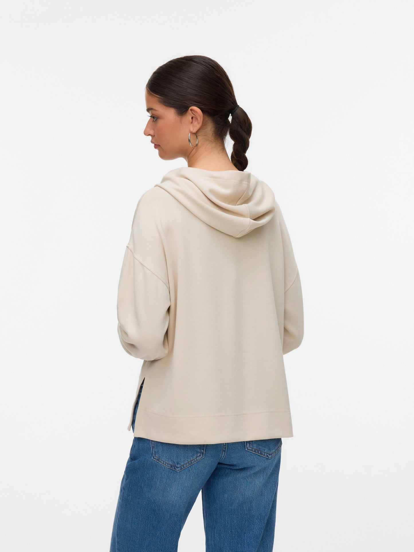 Vmhali Ls Hoodie Jrs Ga Boo (Pumice Stone)