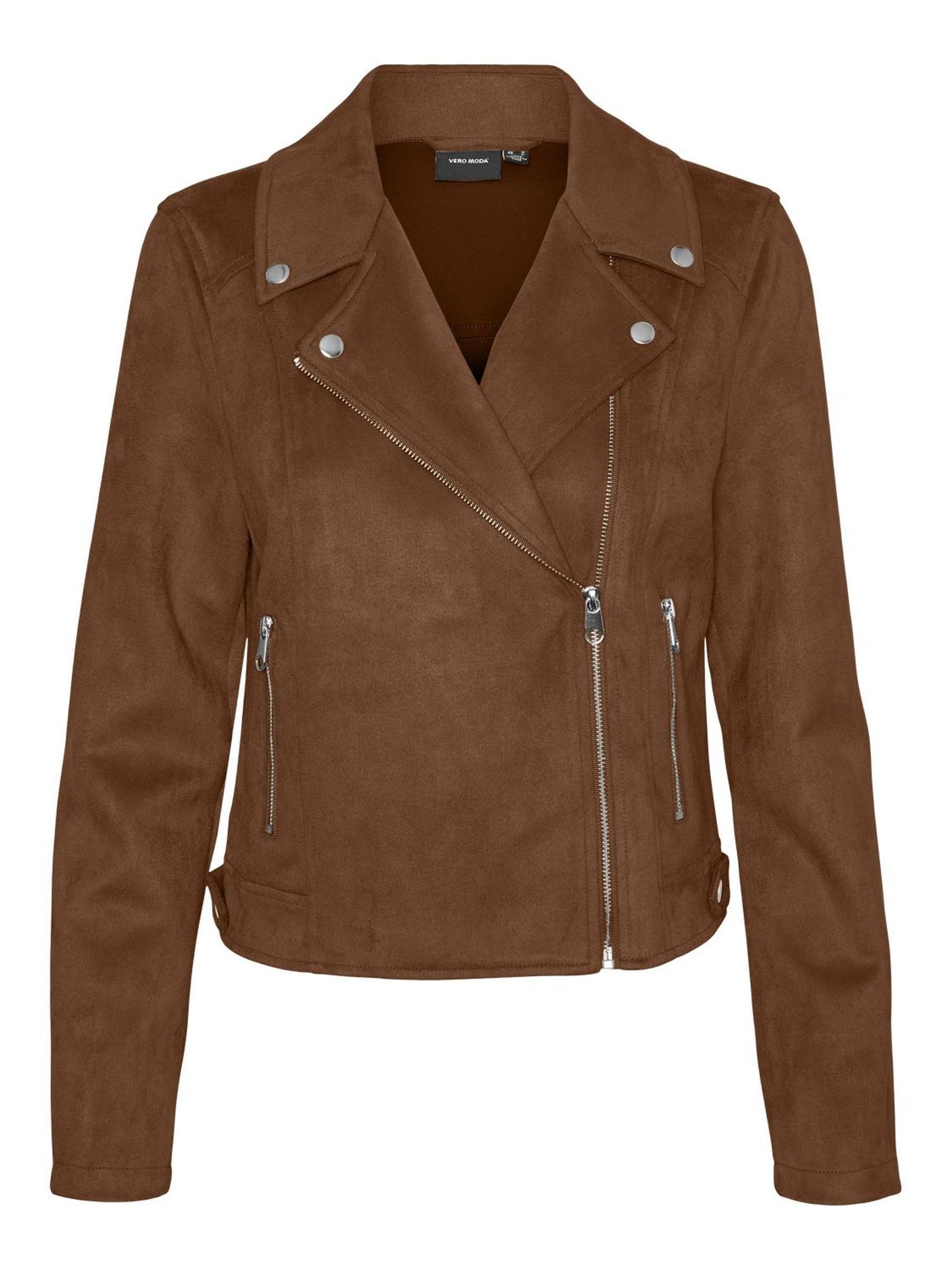 Vmjose Short Faux Suede Jacket Noos (Cognac)