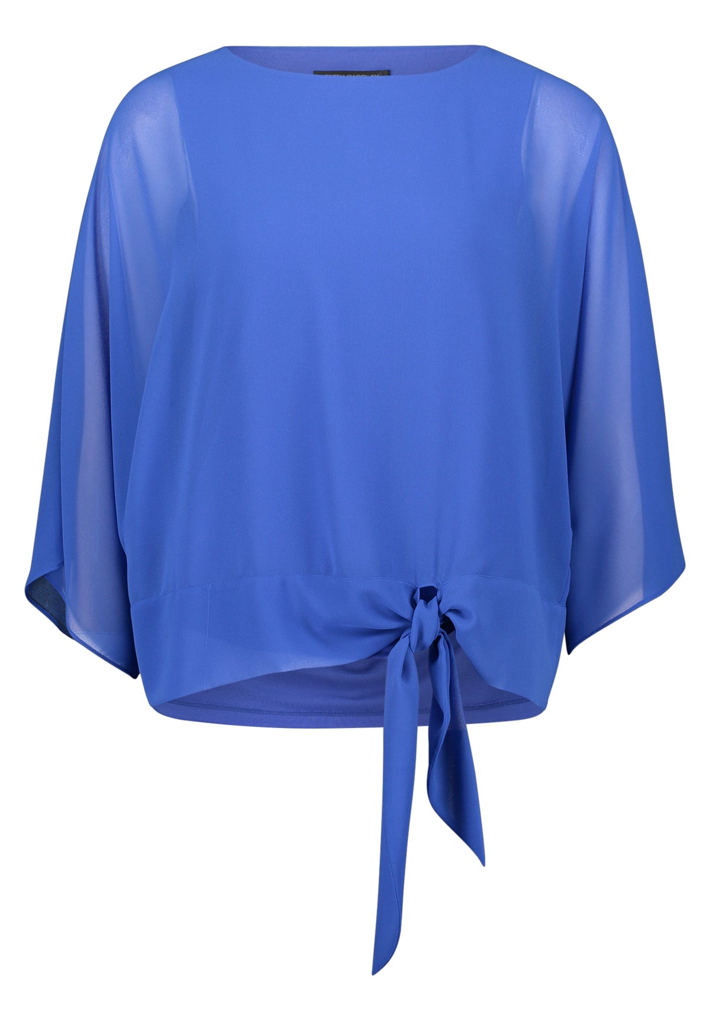 Chiffonbluse (Adria Blue)