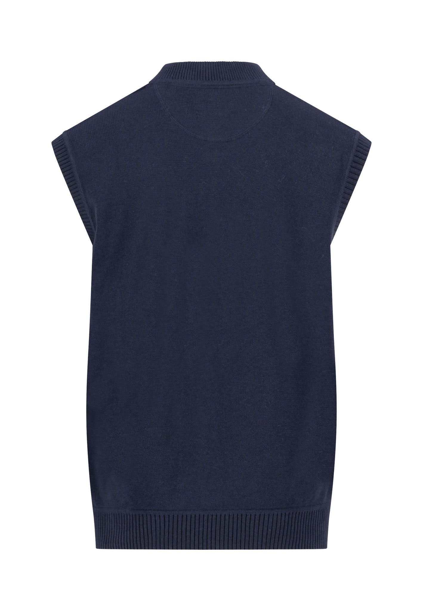Vest Zip College, Supersoft (Navy)