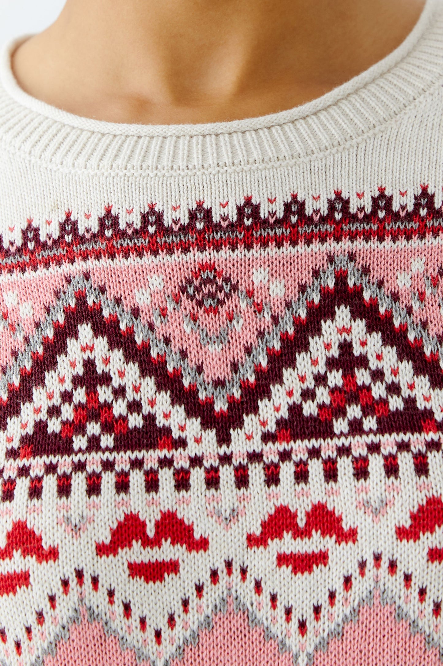 Pullover (White Red)