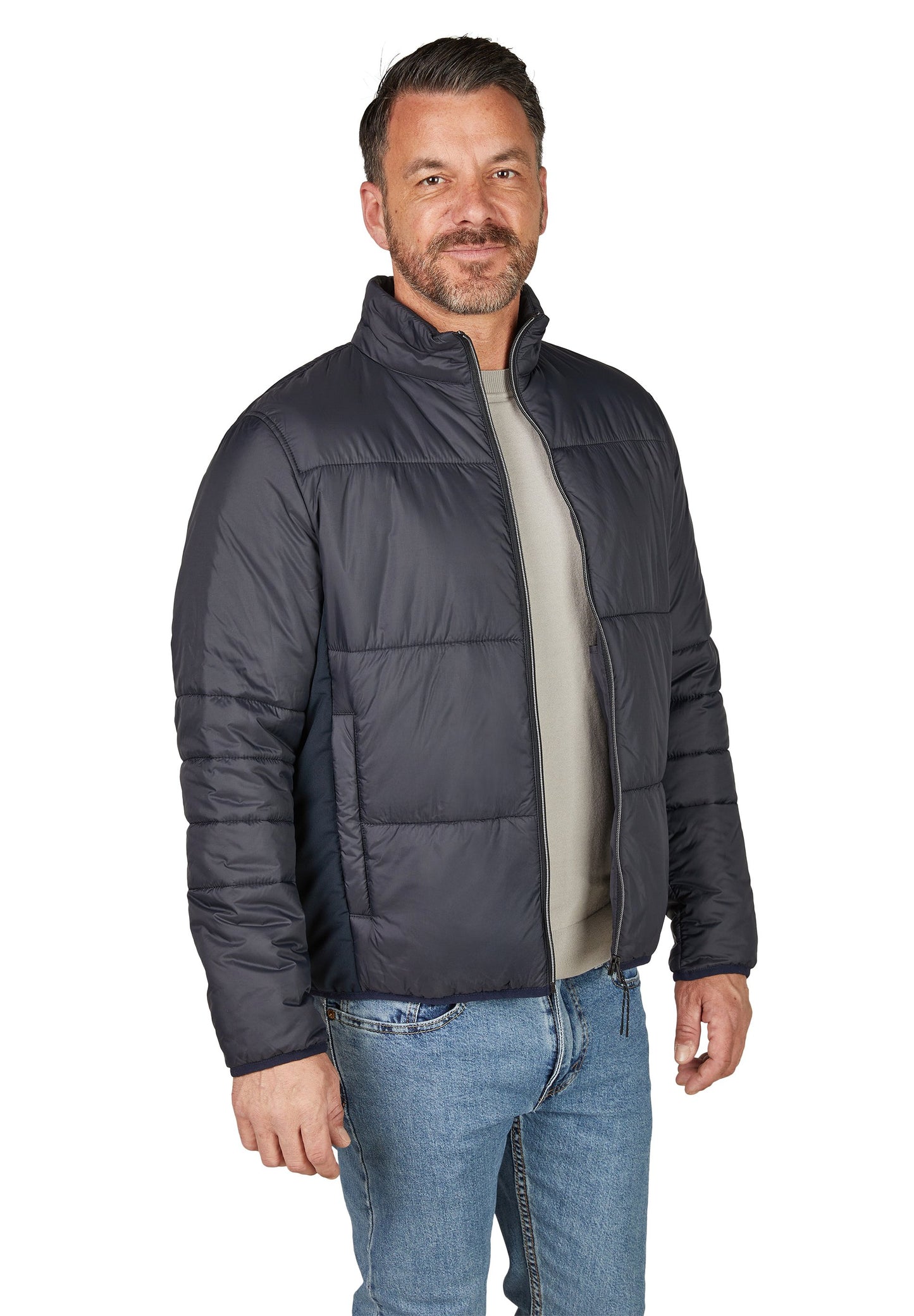 Steppjacke (Navy)