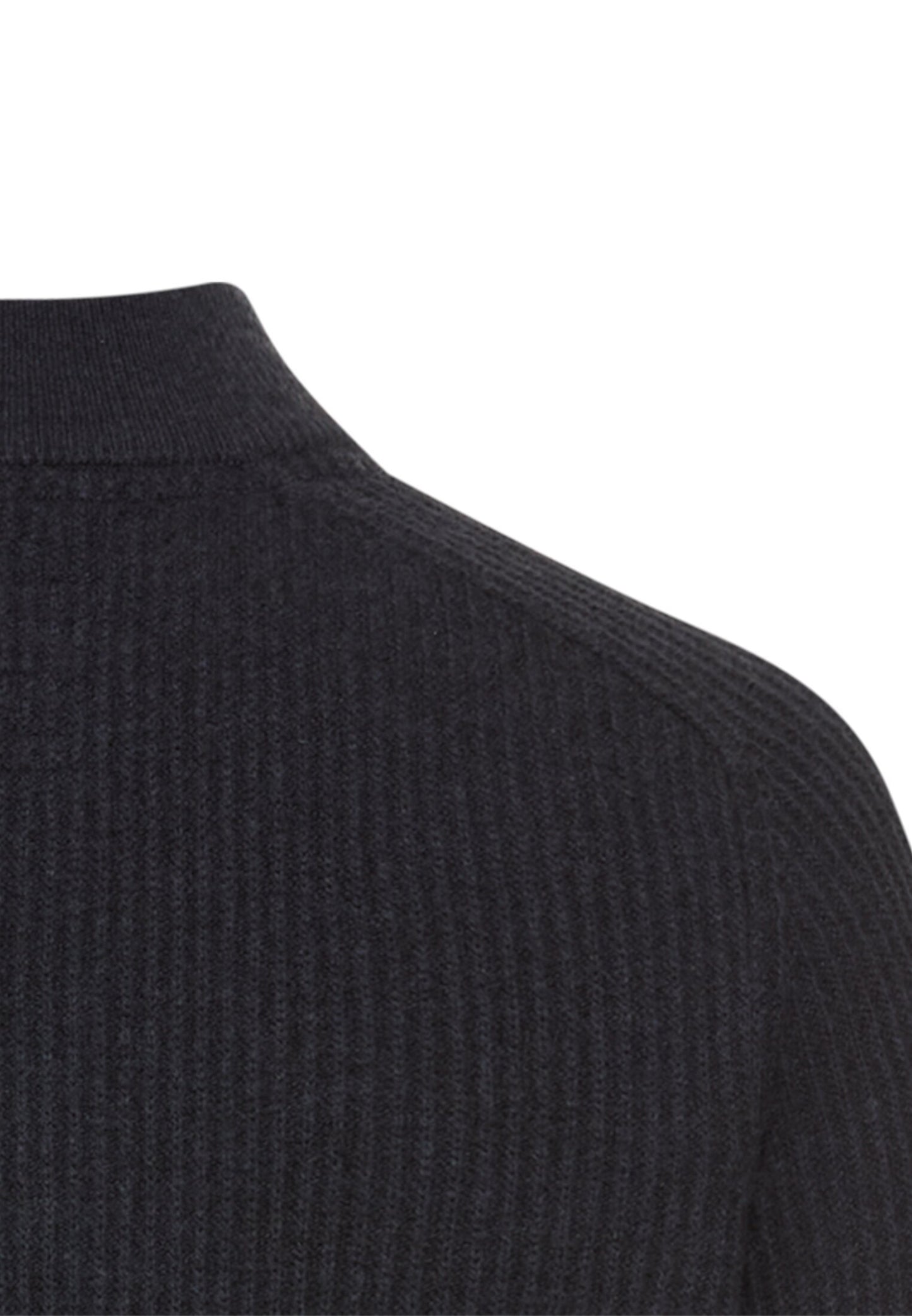 Strick-Troyer aus reiner Wolle (Dark Navy)