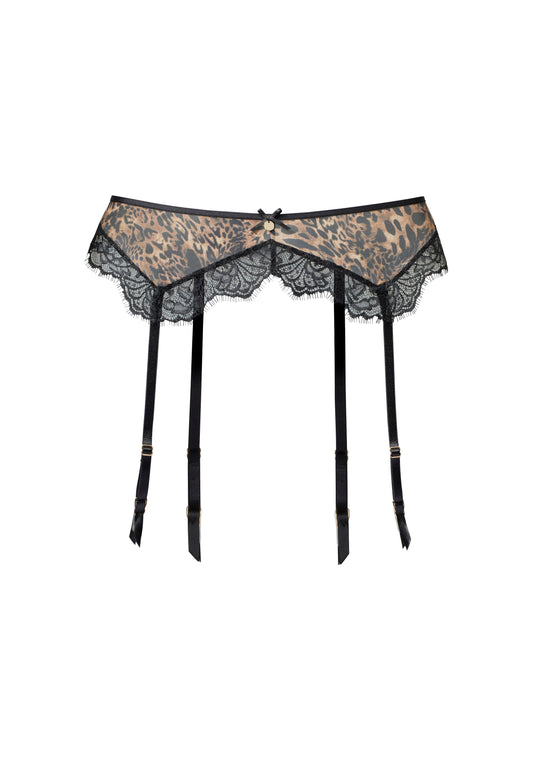 LASCANA Garter belt (Leo-print)