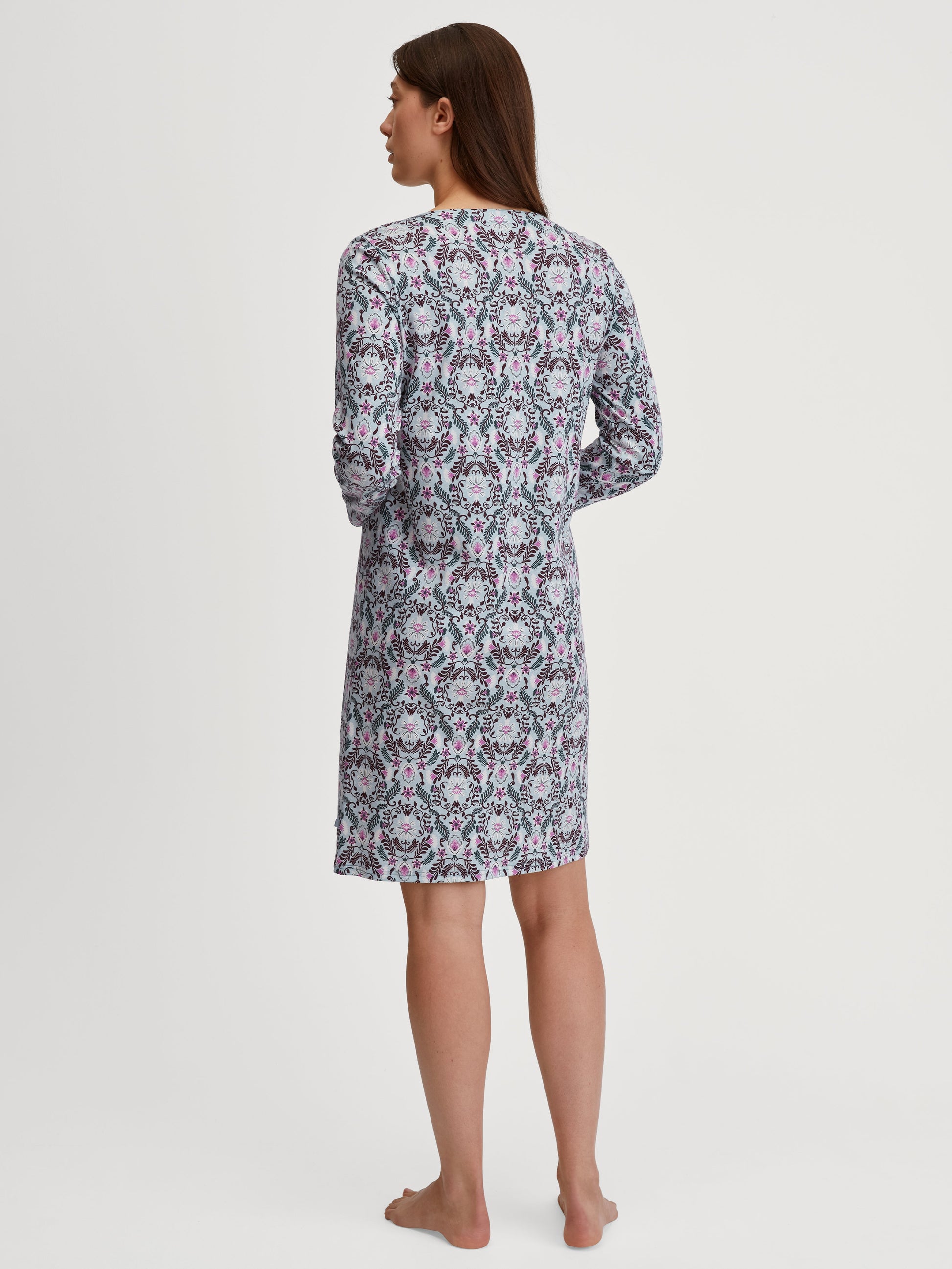 WOMEN Nightdress (Smoke Blue)