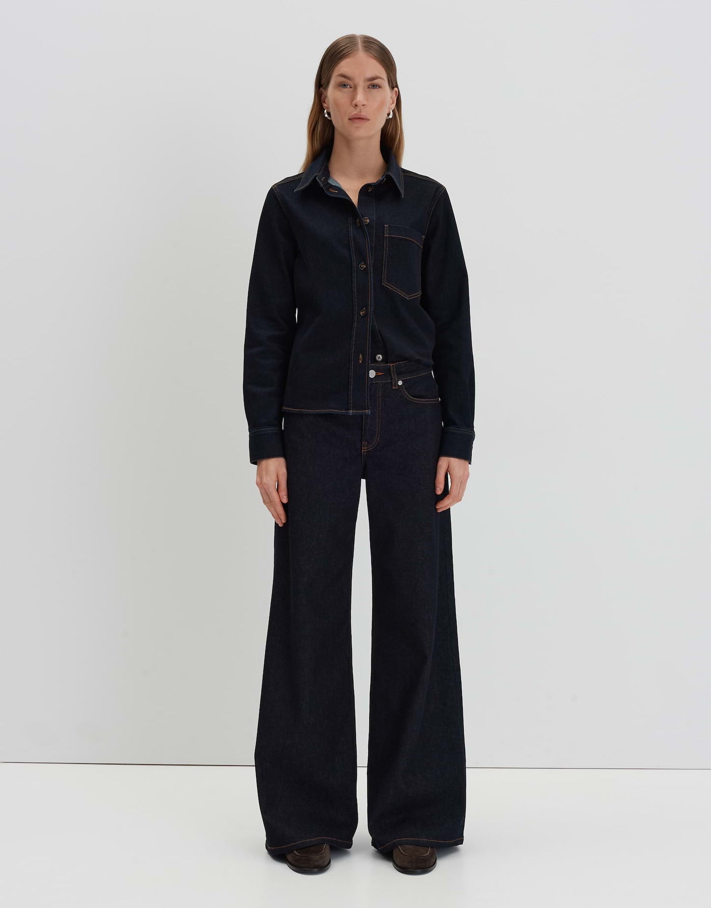 Cellma palazzo (Dark Rinsed Bl)