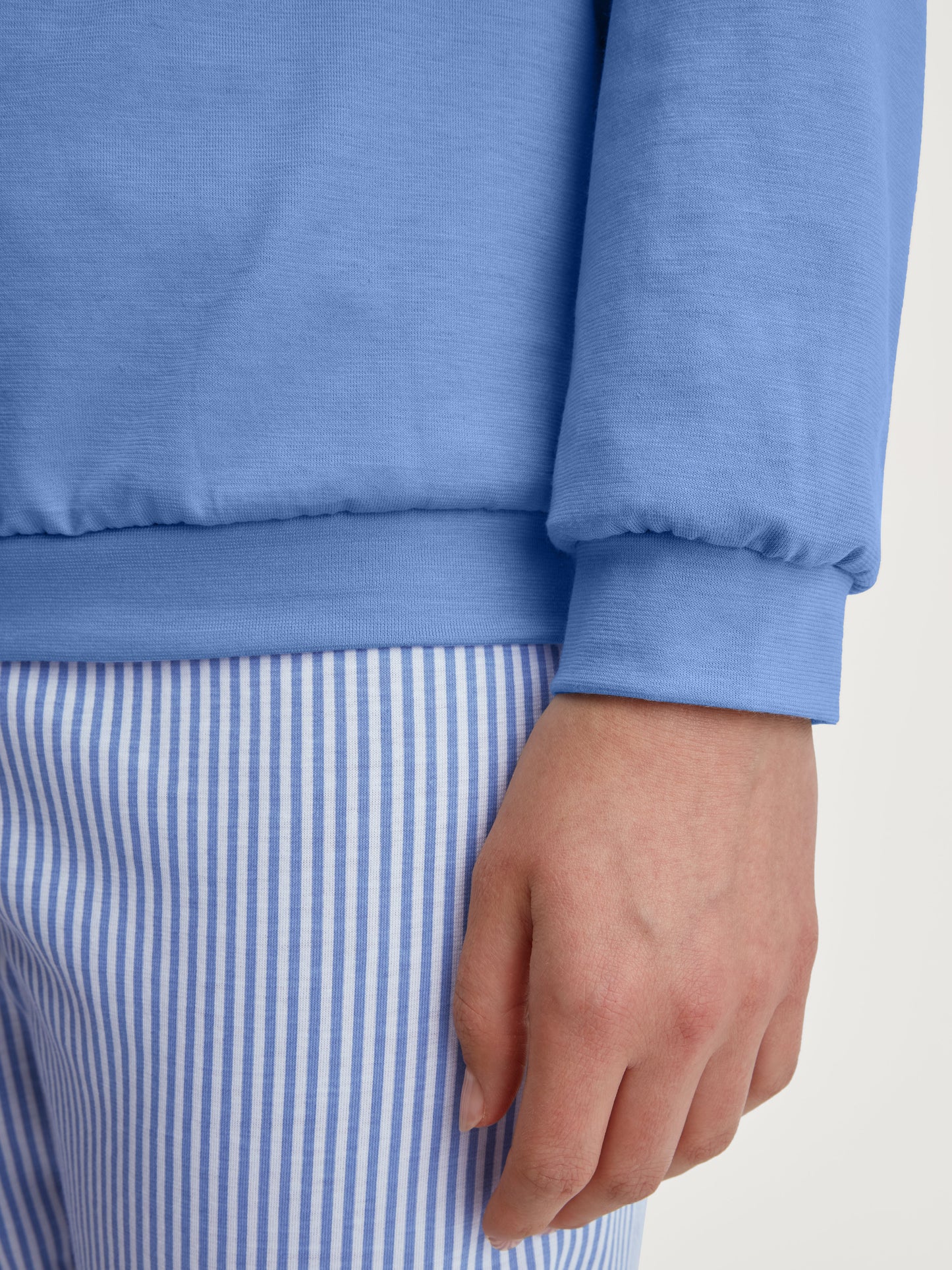 WOMEN Pyjamas with cuff (Hydrangea Blue)
