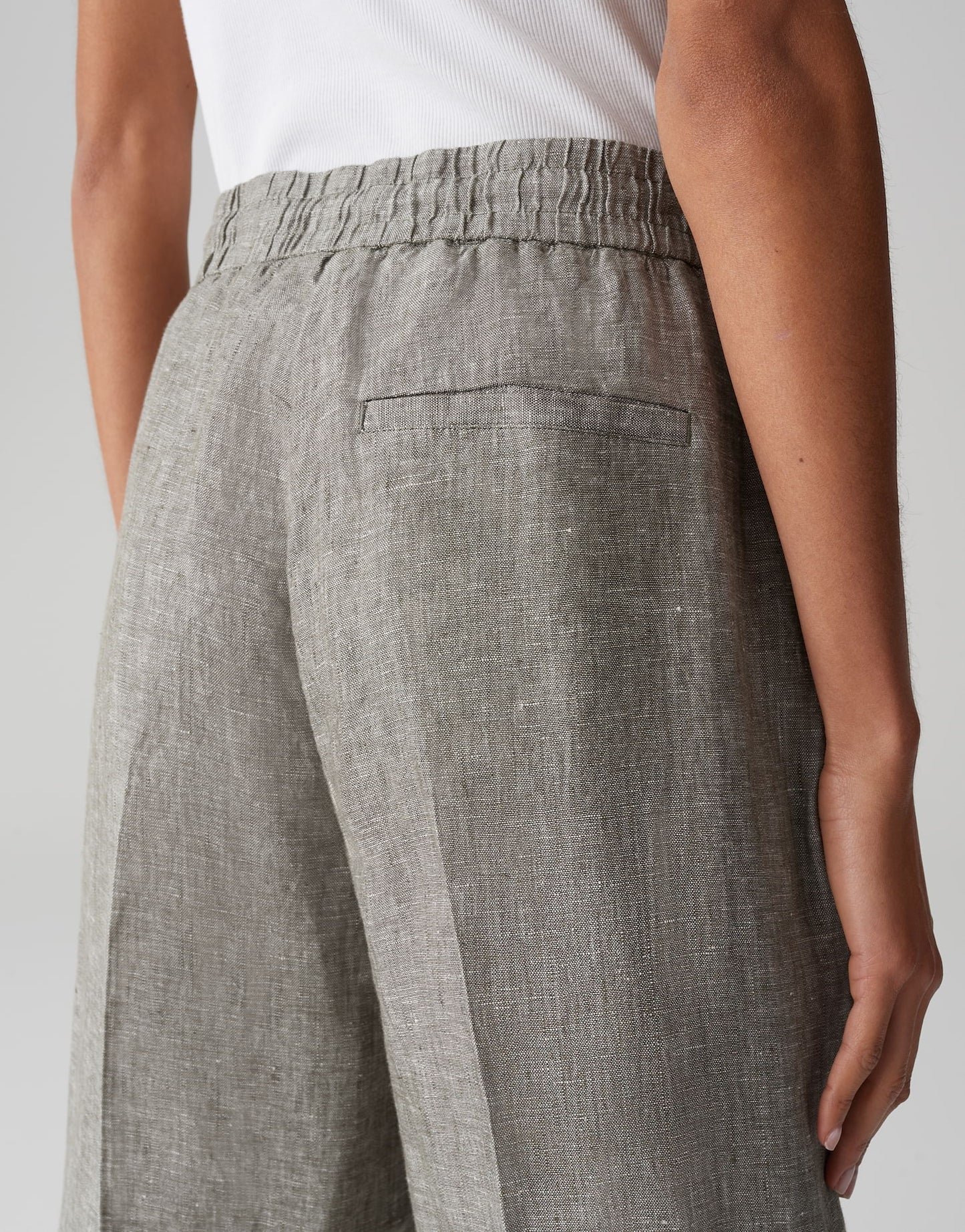 Maikito linen (Olive Leaf)