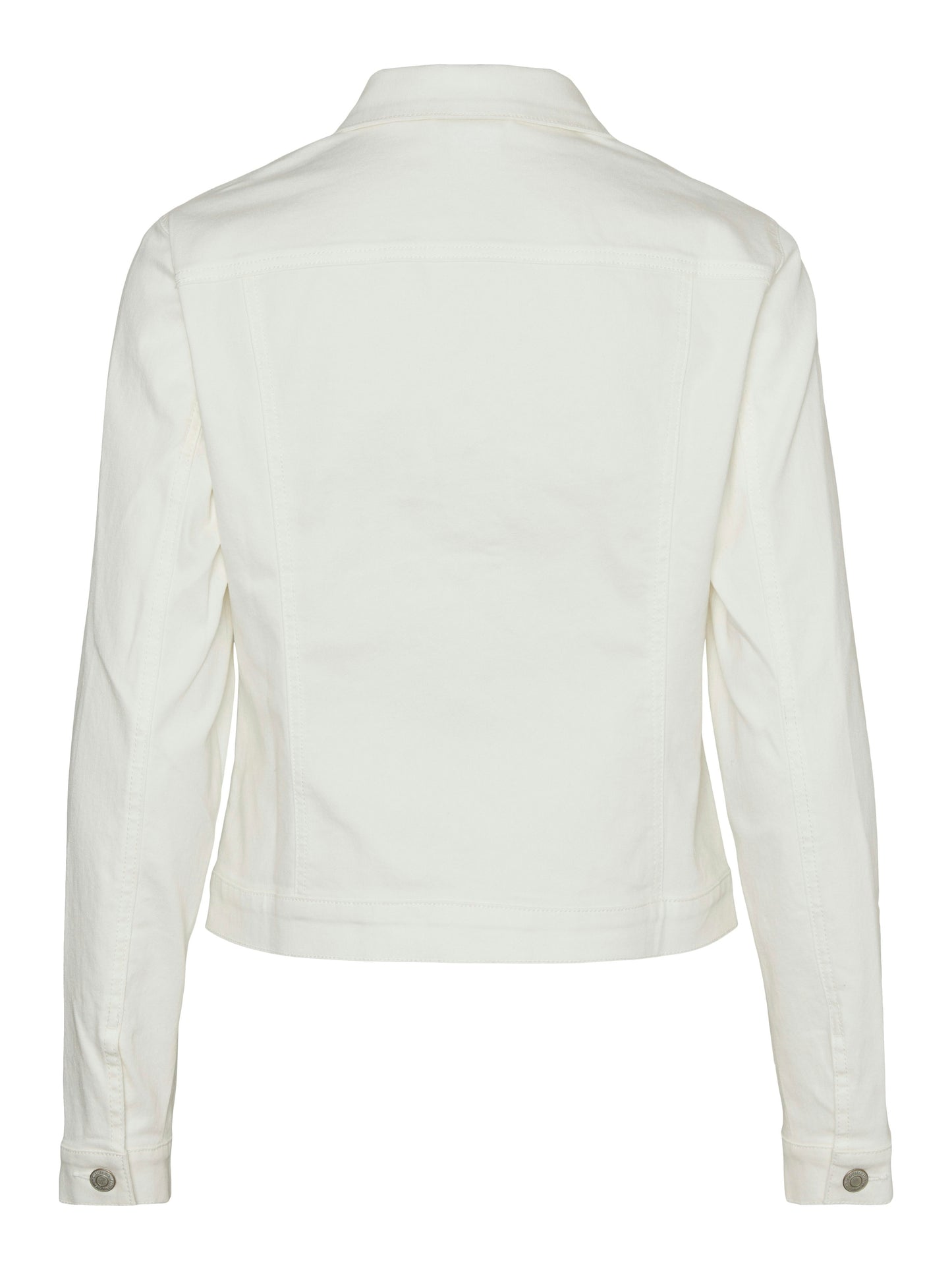 Vmluna Ls Slim Dnm Jacket Mix Ga Noos (Cloud Dancer)