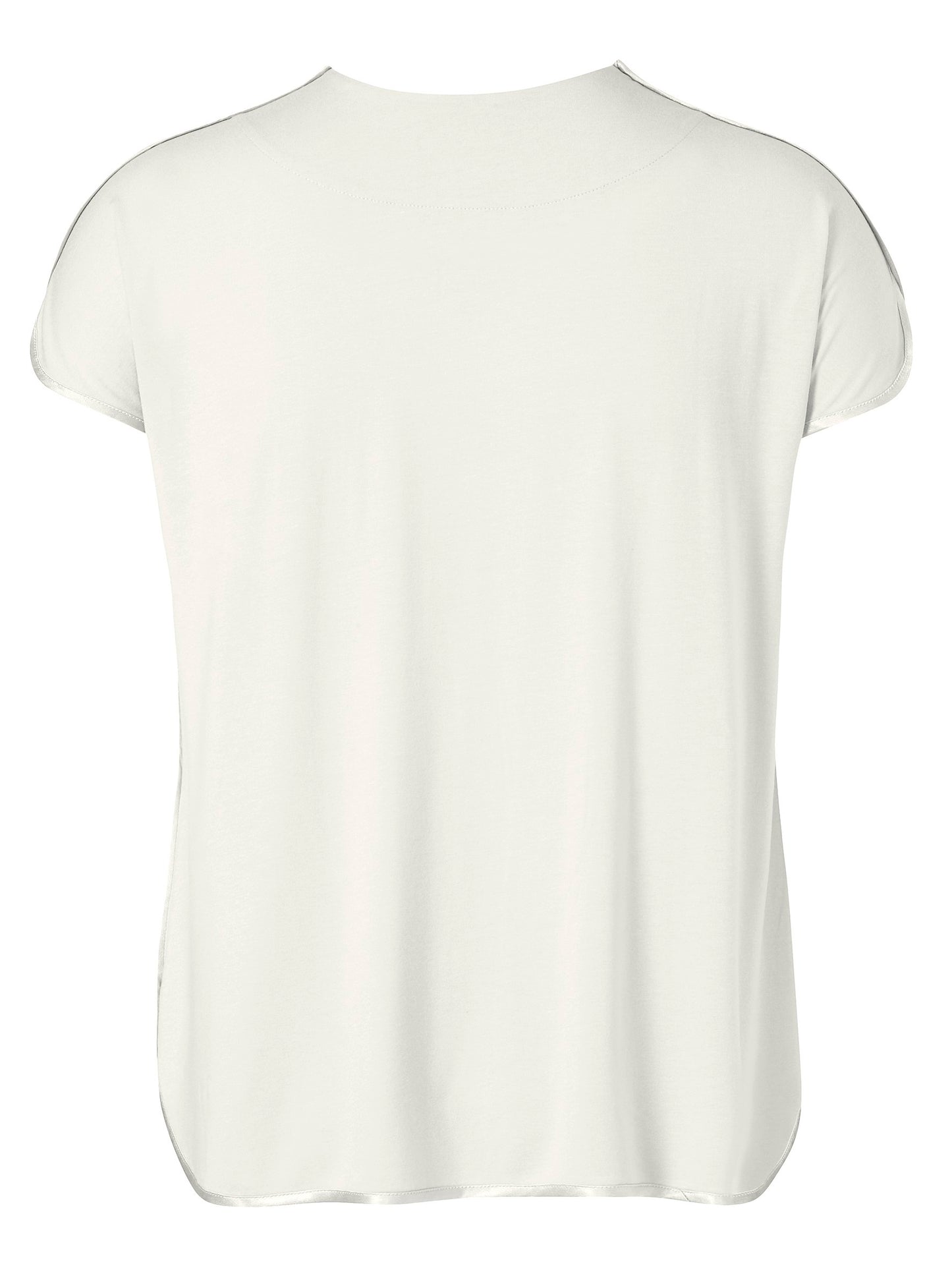 Bluse V-Ausschnitt ohne Arm (Offwhite)