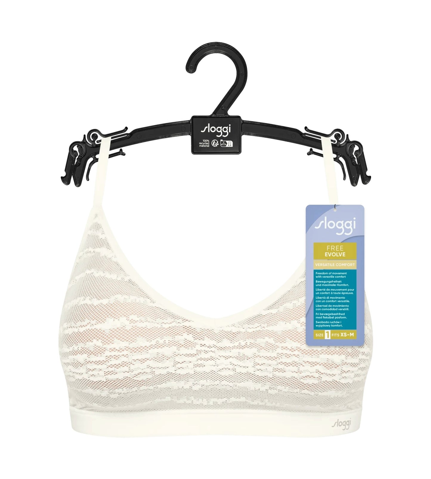 sloggi FREE Evolve PU Lace (00gz Silk White)