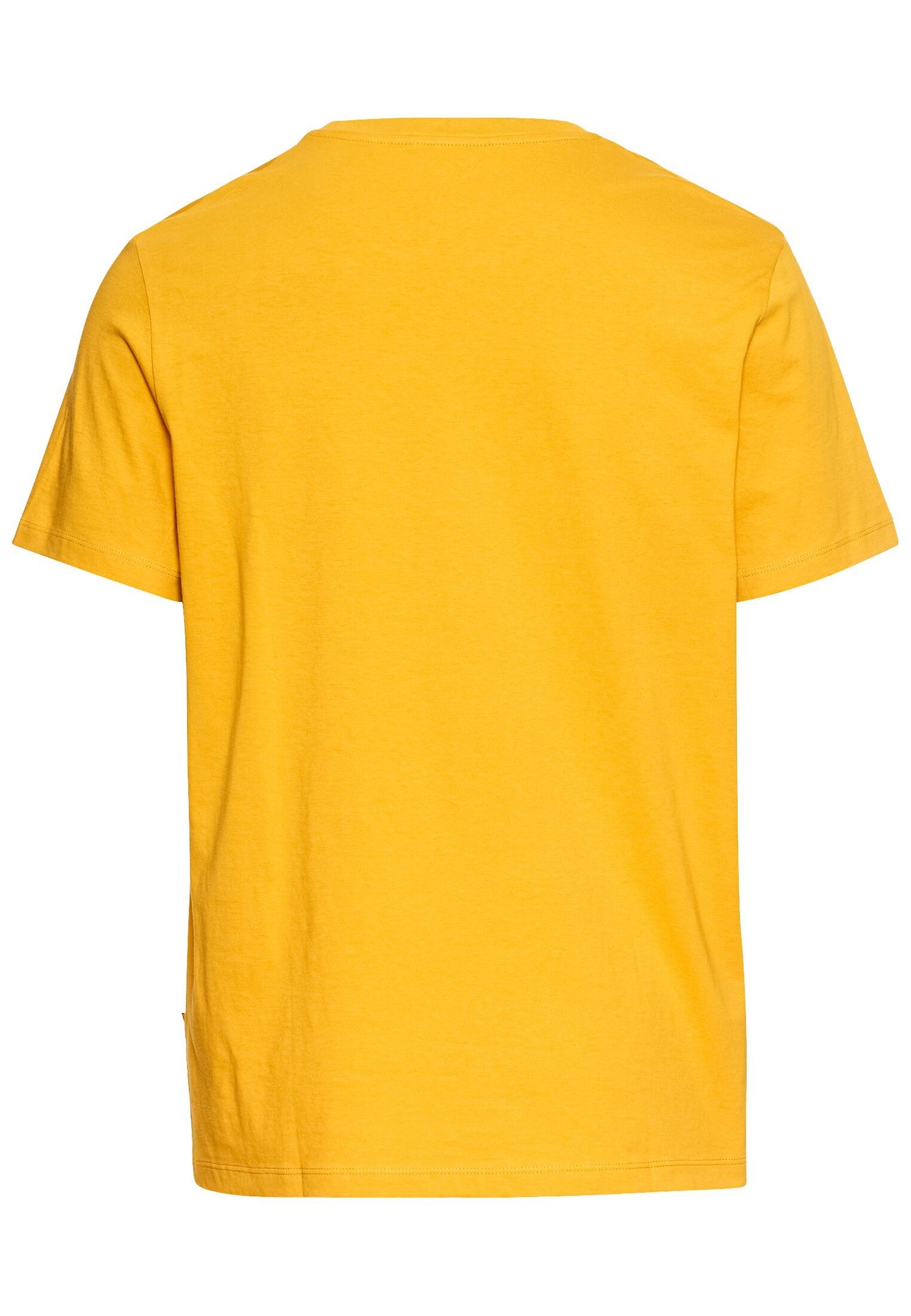 Basic T-Shirt aus reiner Baumwolle (Sunflower)