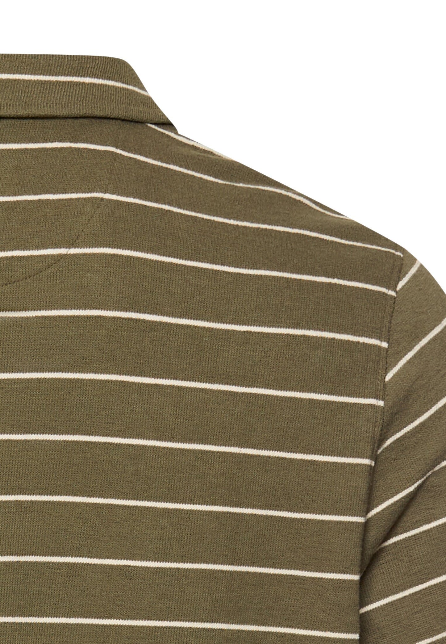 Poloshirt mit kontrastierenden Details (Deep Olive)