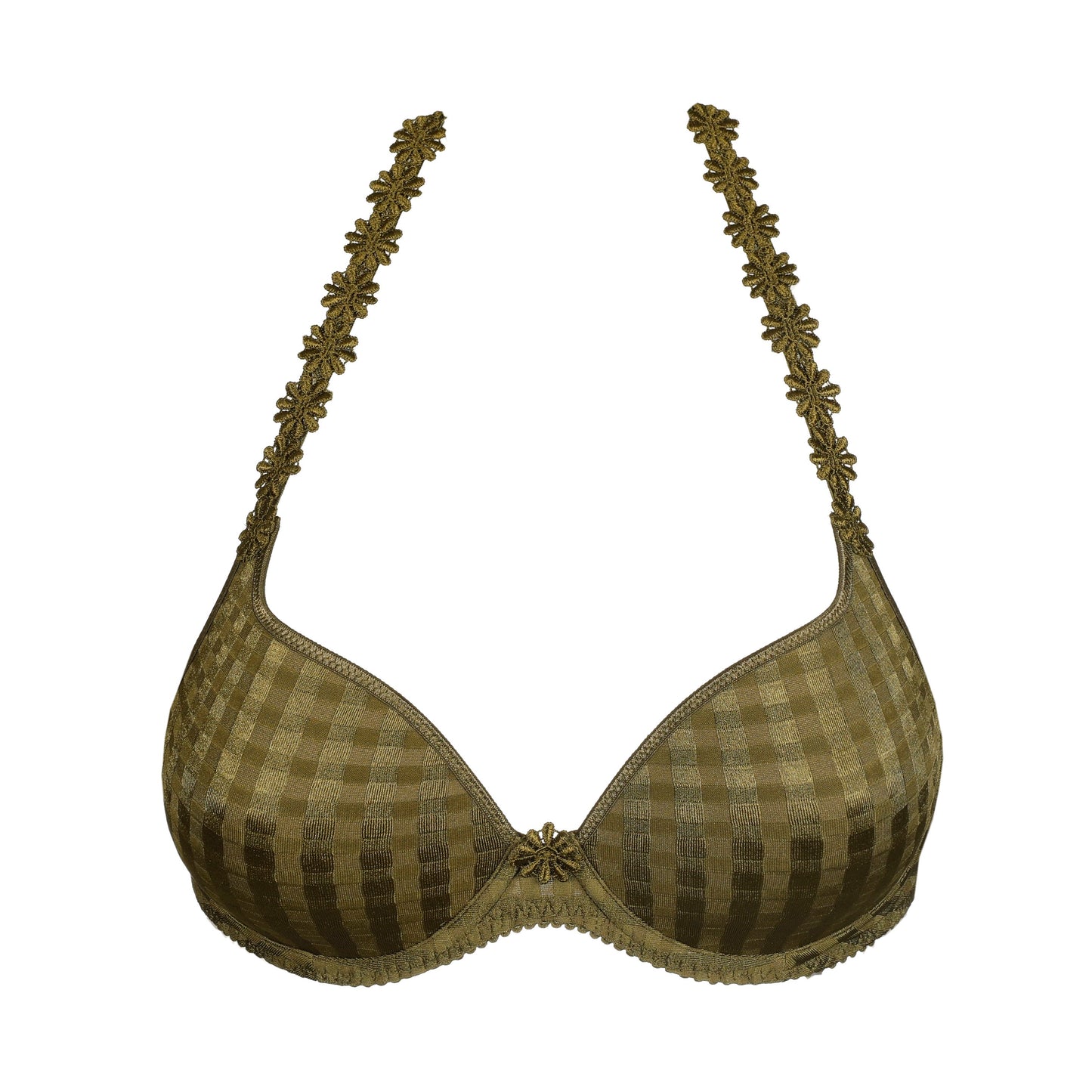 AVERO olive Unterlegter BH Herzform (Oli)