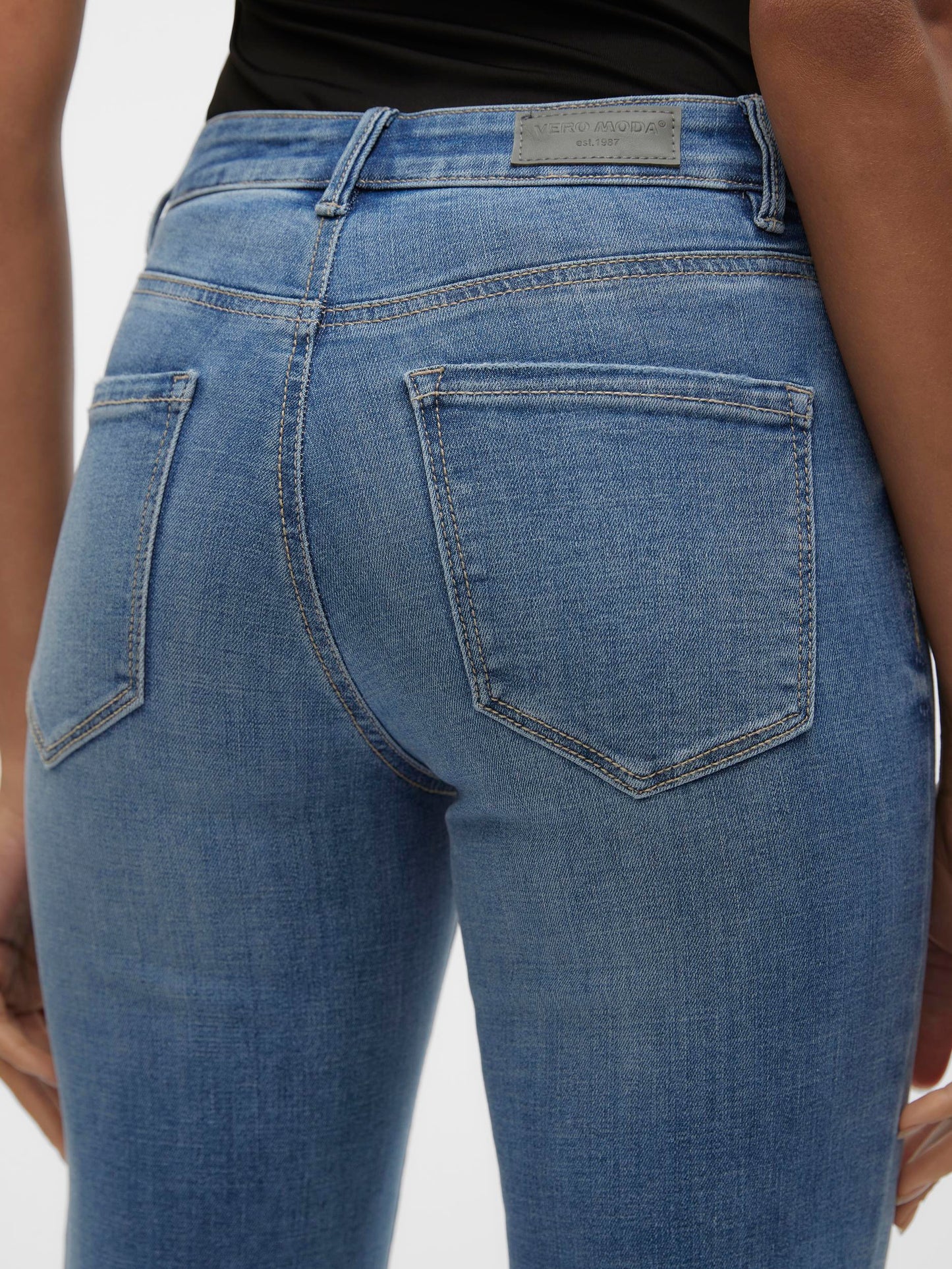 Vmflash Mr Straight Jeans Li347 Ga Noos (Medium Blue D)