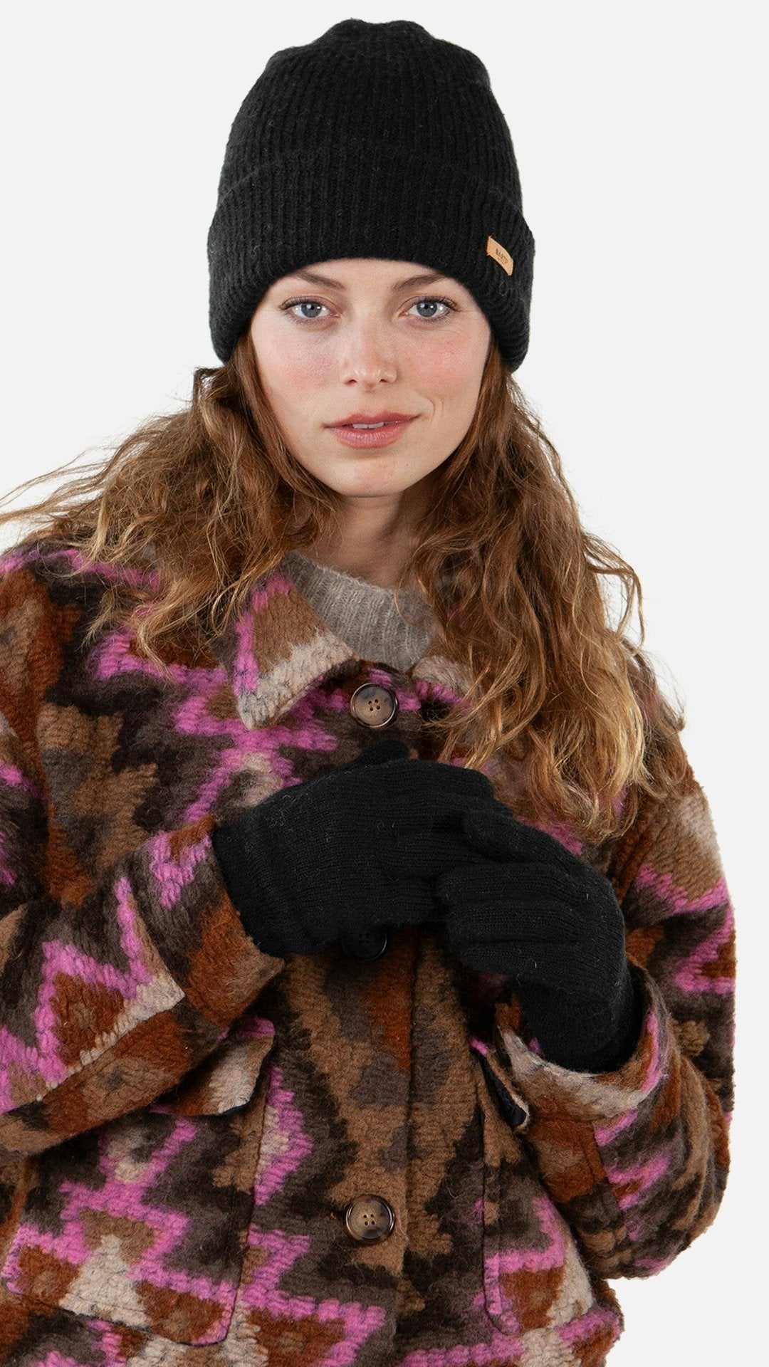 Witzia Gloves (Black Black)