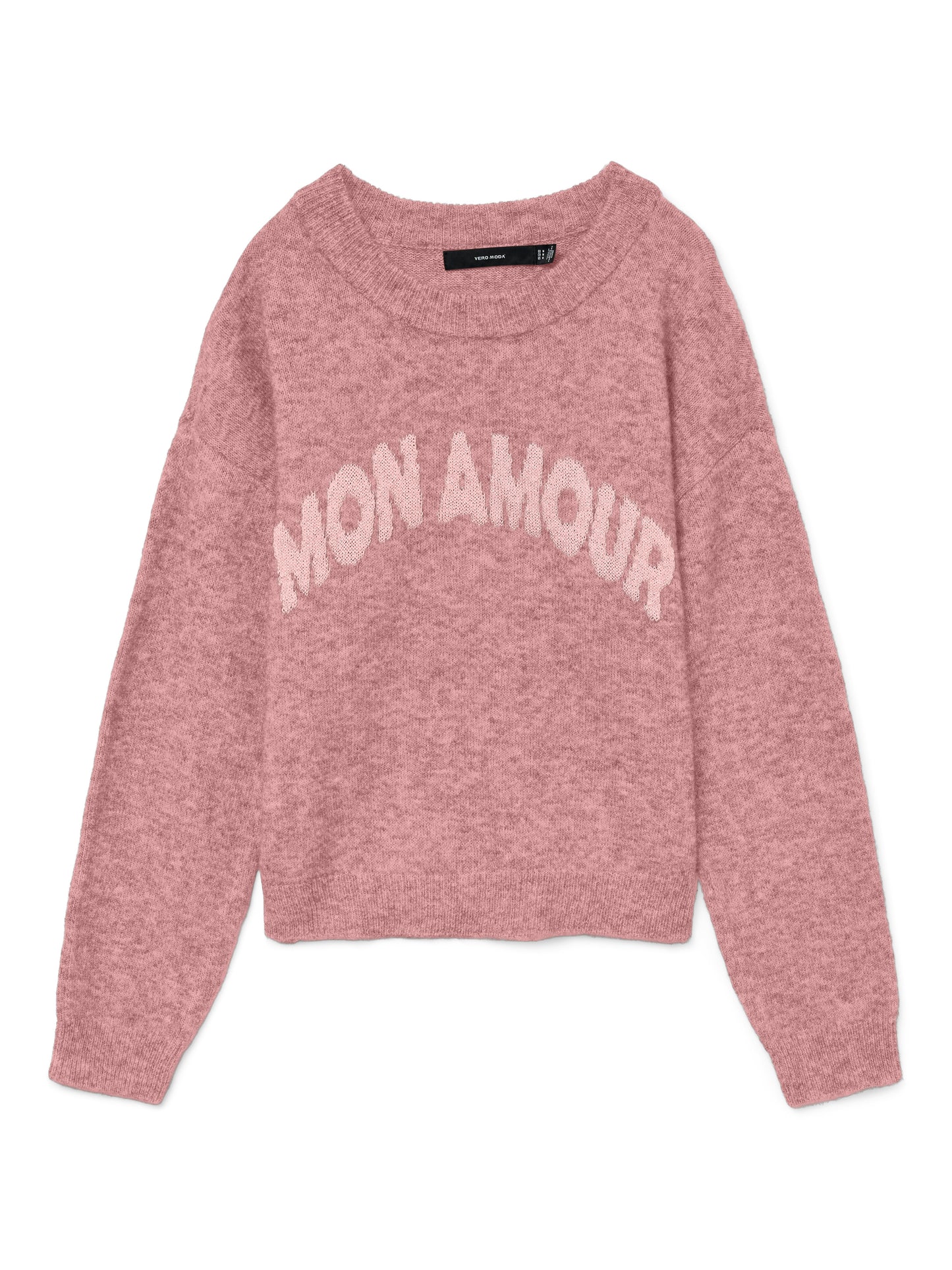 Vmamoremio Ls O-neck Pullover Boo (Rose Elega)