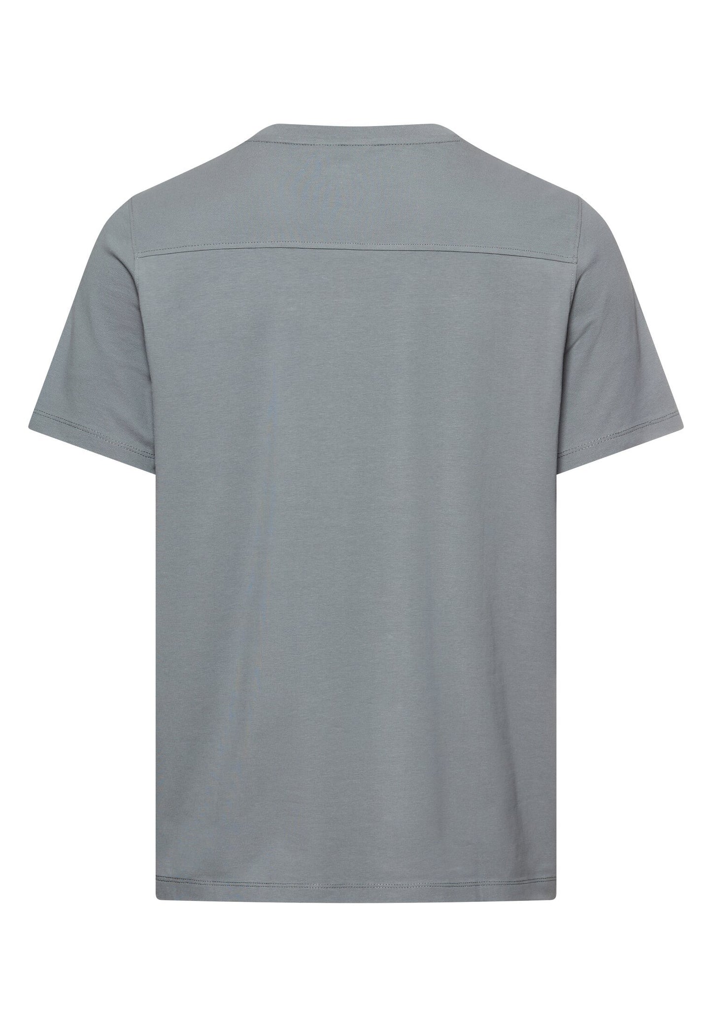 T-Shirt mit Brusttasche (Stormy Blue)