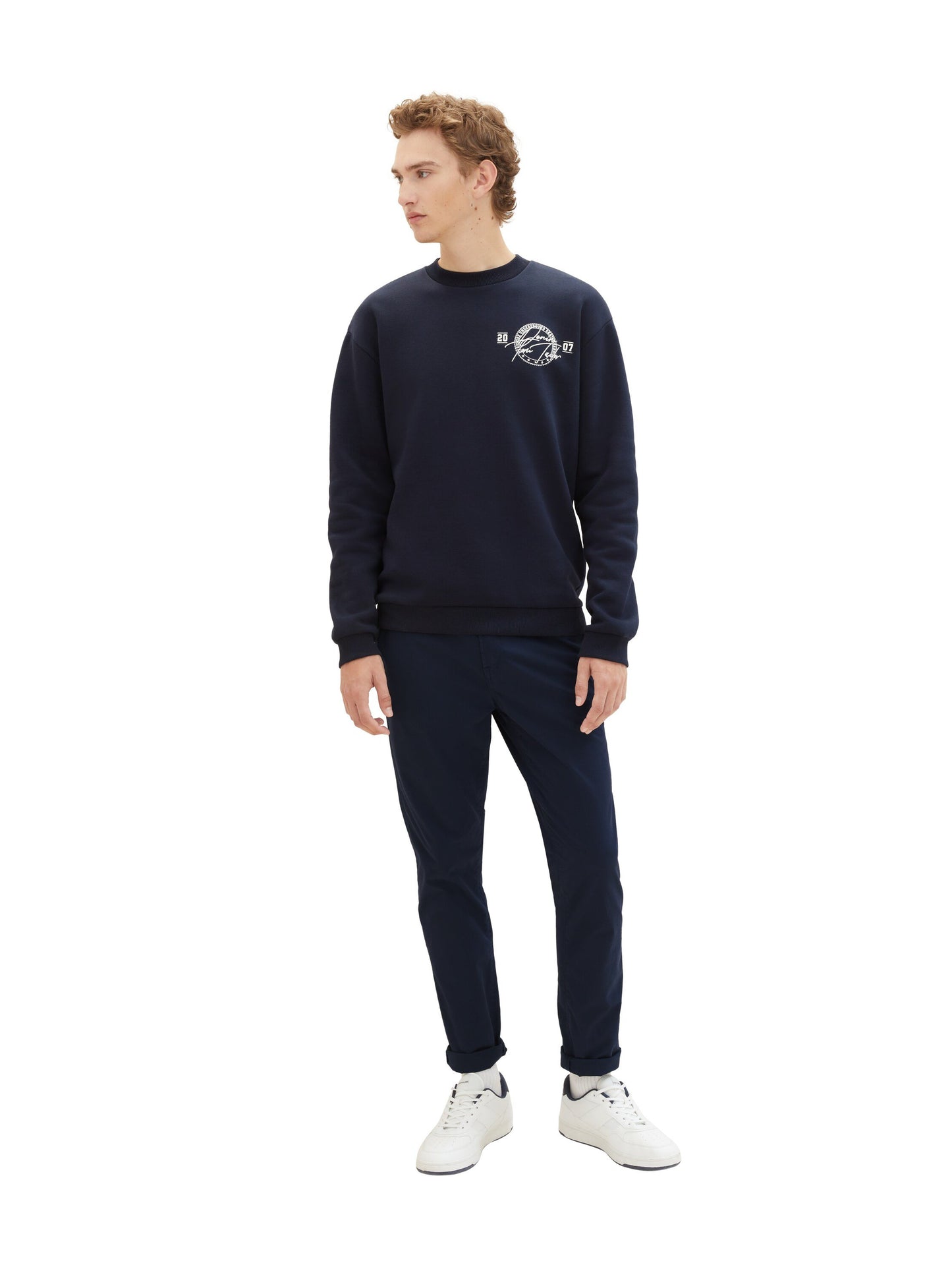 Chino Hose mit Gürtel (Sky Captain Bl)