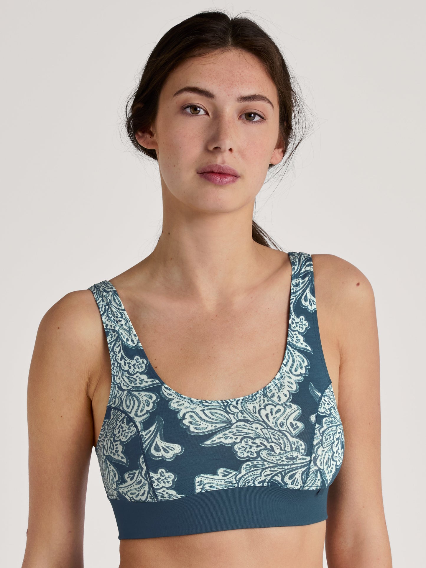 Bustier mit Softbund (Deep Dive Petrol)