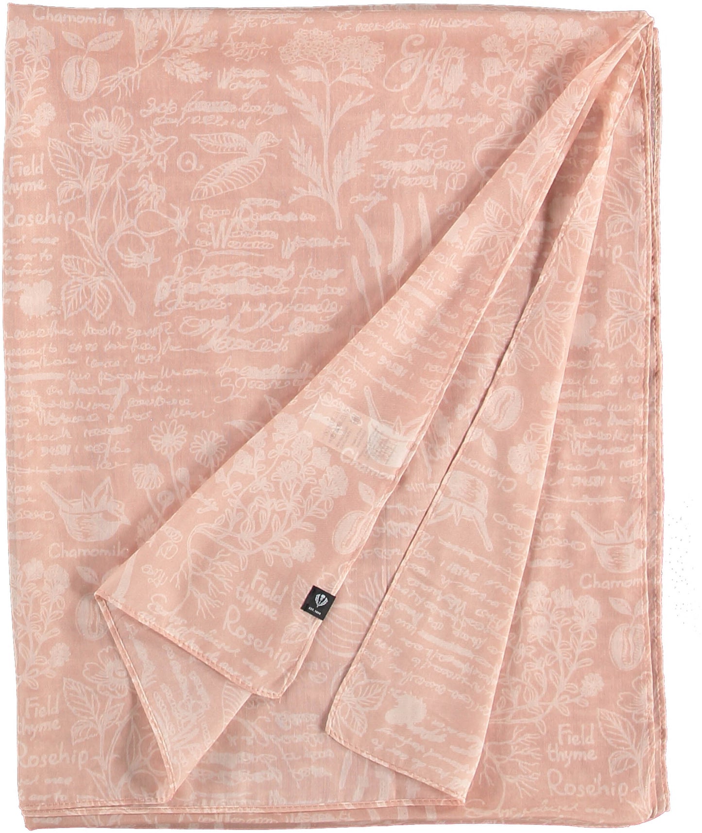 Stola Polyester Stola (Dusty Rose)