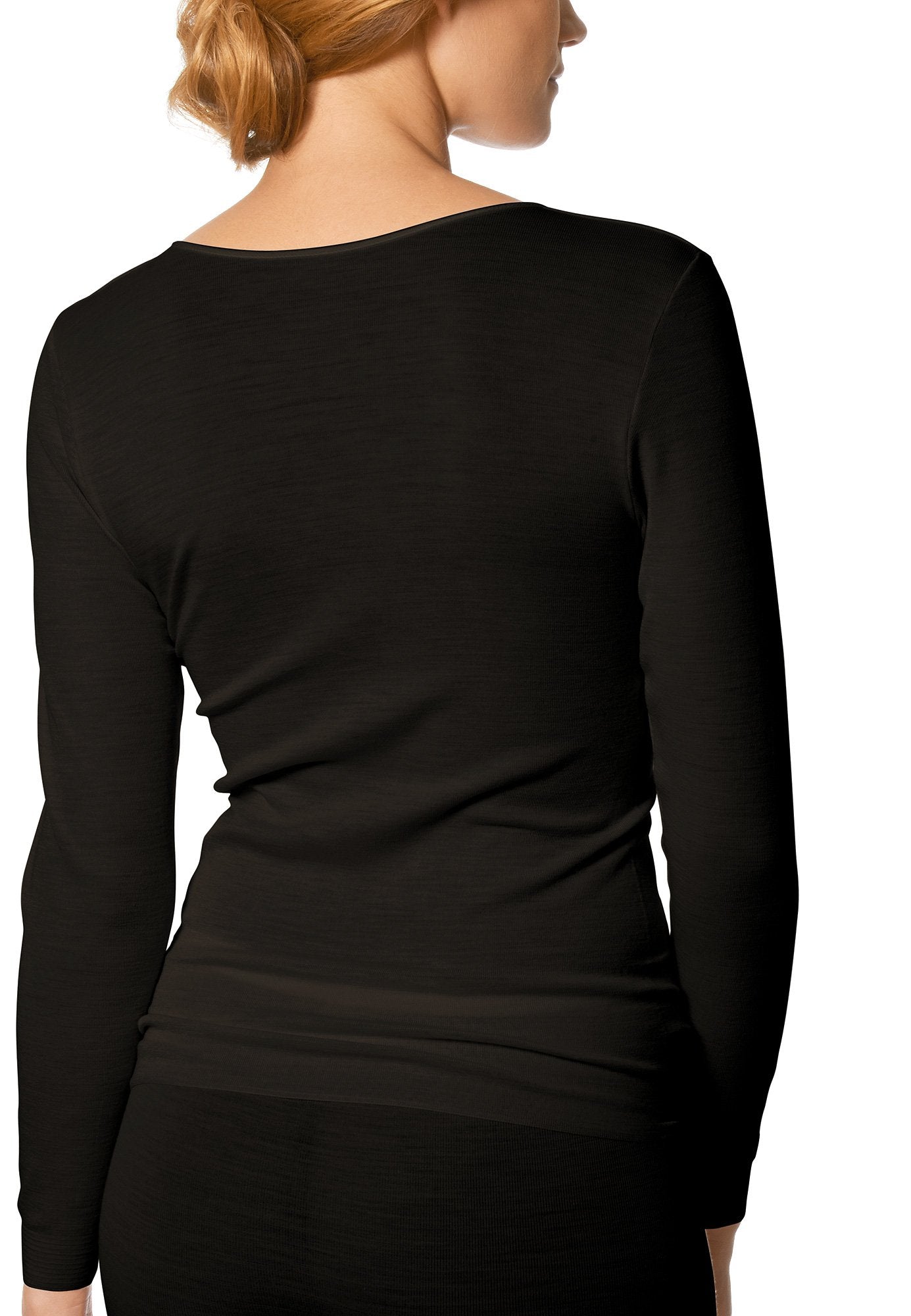 Shirt langarm (Schwarz)