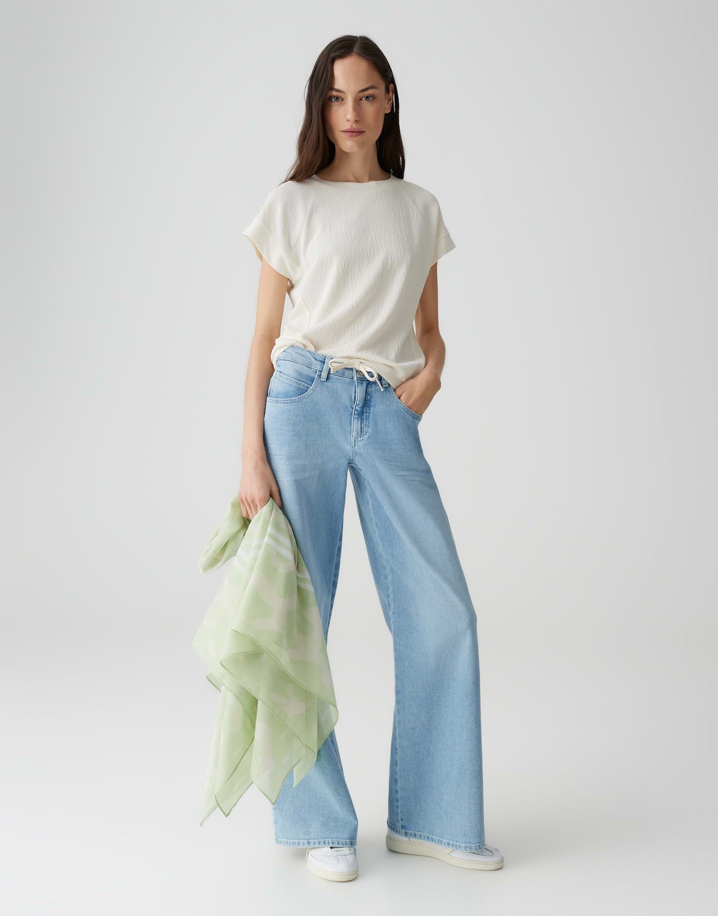 Alicie scarf (Green Glow)